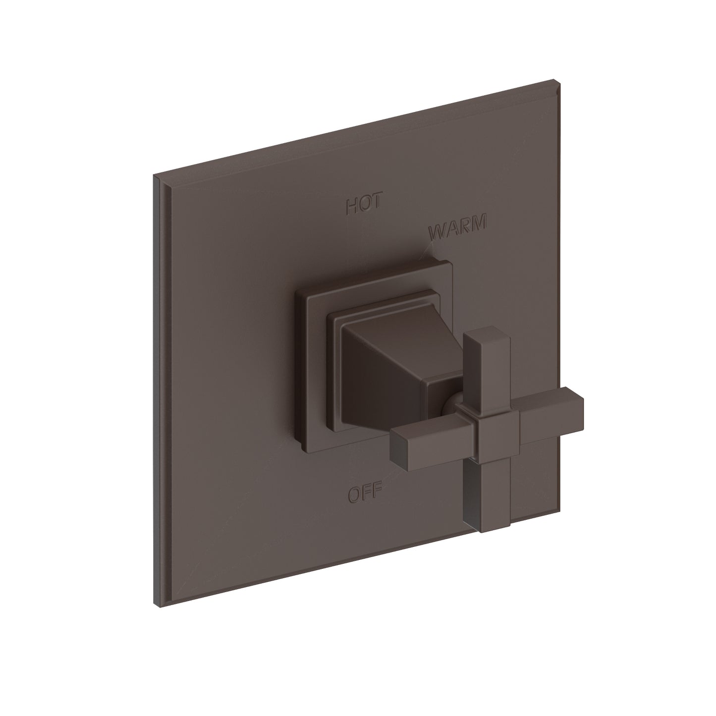 Newport Brass 4-3154BP Malvina Balanced Pressure Shower Trim Plate With Handle. Less Showerhead, Arm And Flange.