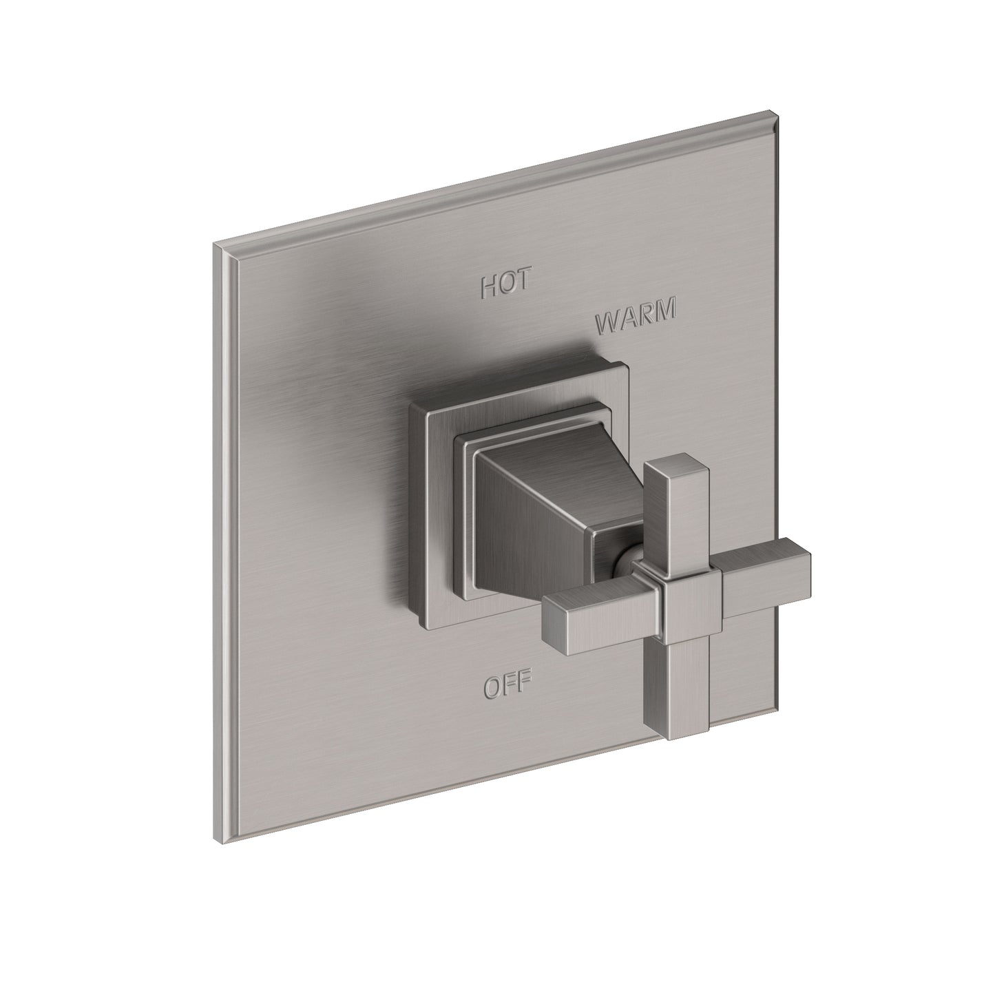Newport Brass 4-3154BP Malvina Balanced Pressure Shower Trim Plate With Handle. Less Showerhead, Arm And Flange.