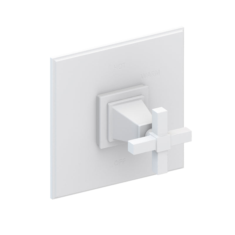 Newport Brass 4-3154BP Malvina Balanced Pressure Shower Trim Plate with Handle. Less showerhead, arm and flange.