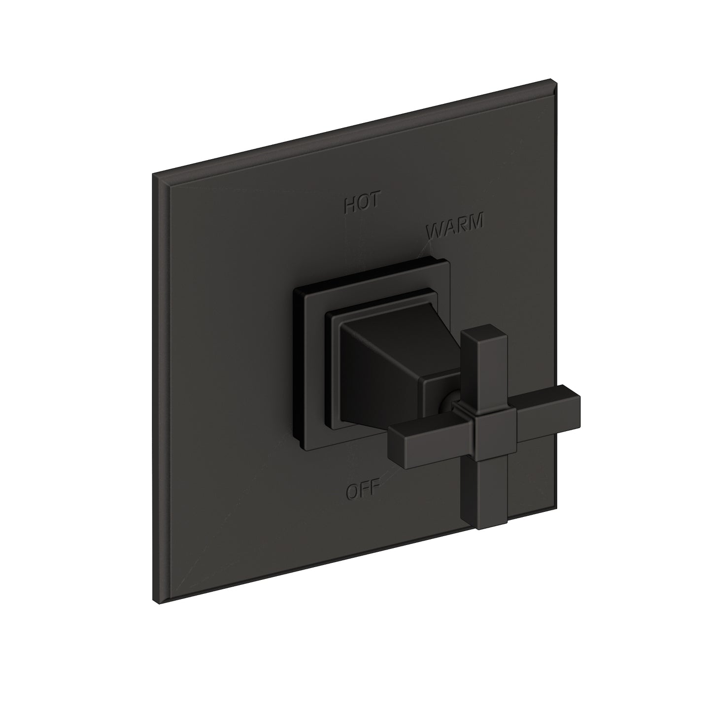 Newport Brass 4-3154BP Malvina Balanced Pressure Shower Trim Plate With Handle. Less Showerhead, Arm And Flange.