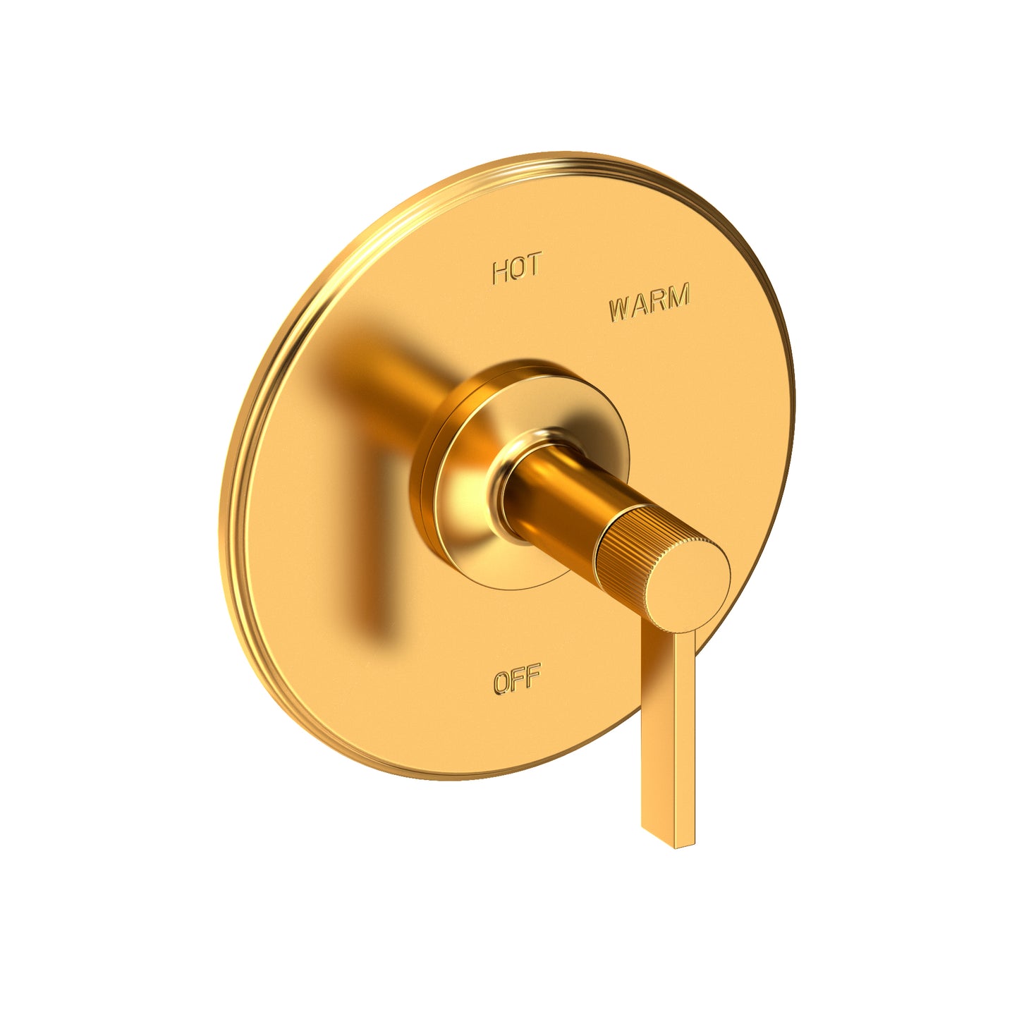 Newport Brass 4-3234BP Pardees Balanced Pressure Shower Trim Plate with Handle. Less showerhead, arm and flange.