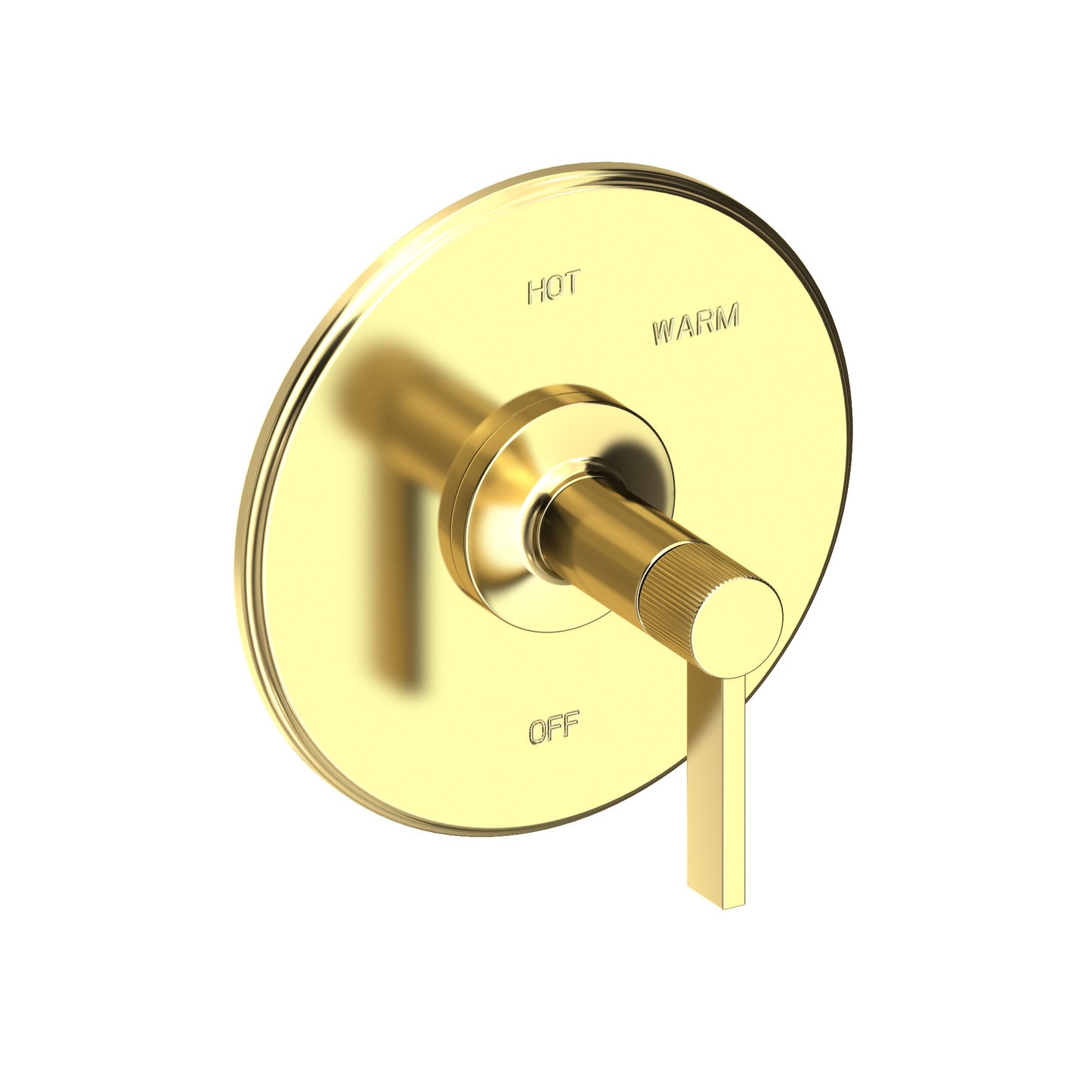 Newport Brass 4-3234BP Pardees Balanced Pressure Shower Trim Plate with Handle. Less showerhead, arm and flange.
