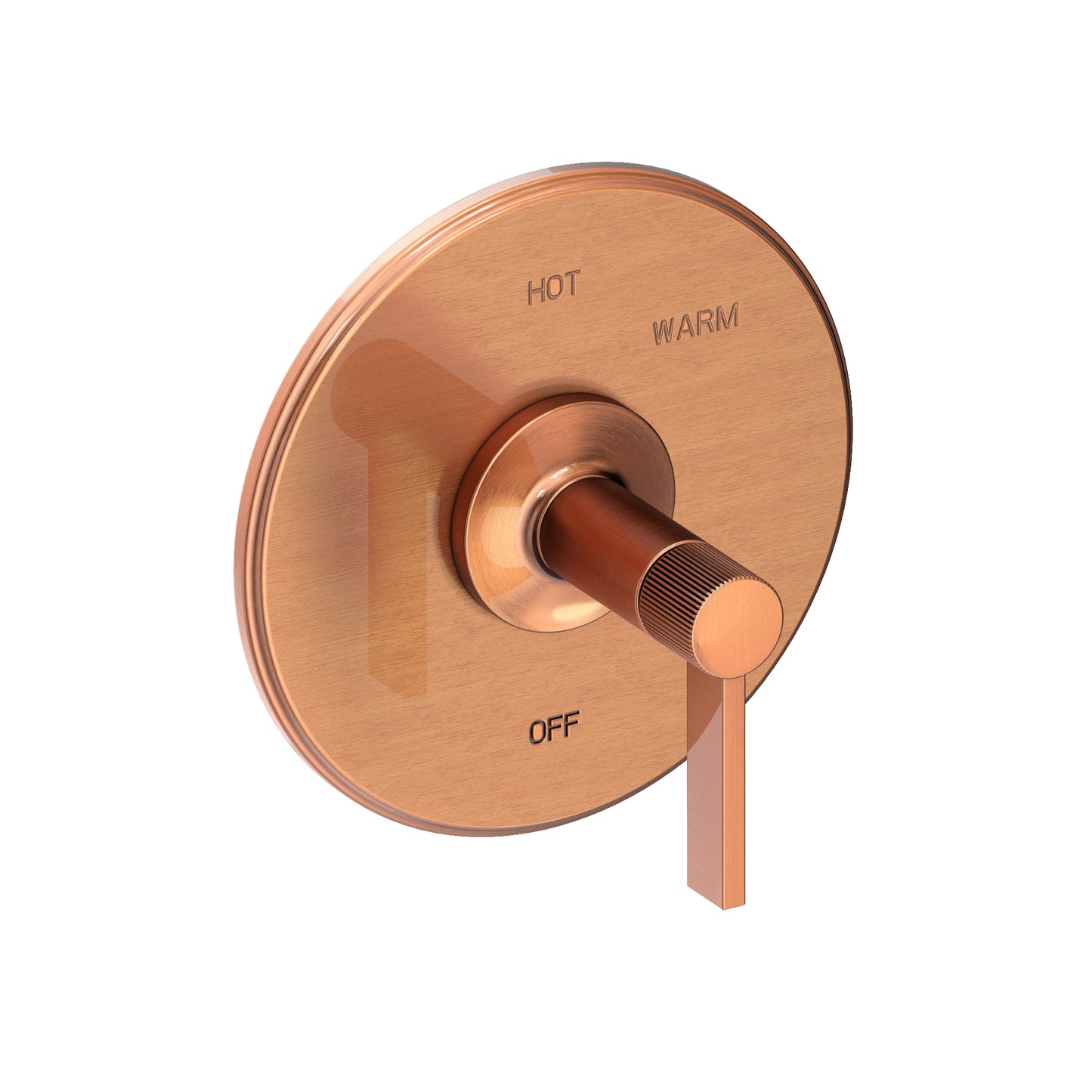 Newport Brass 4-3234BP Pardees Balanced Pressure Shower Trim Plate with Handle. Less showerhead, arm and flange.