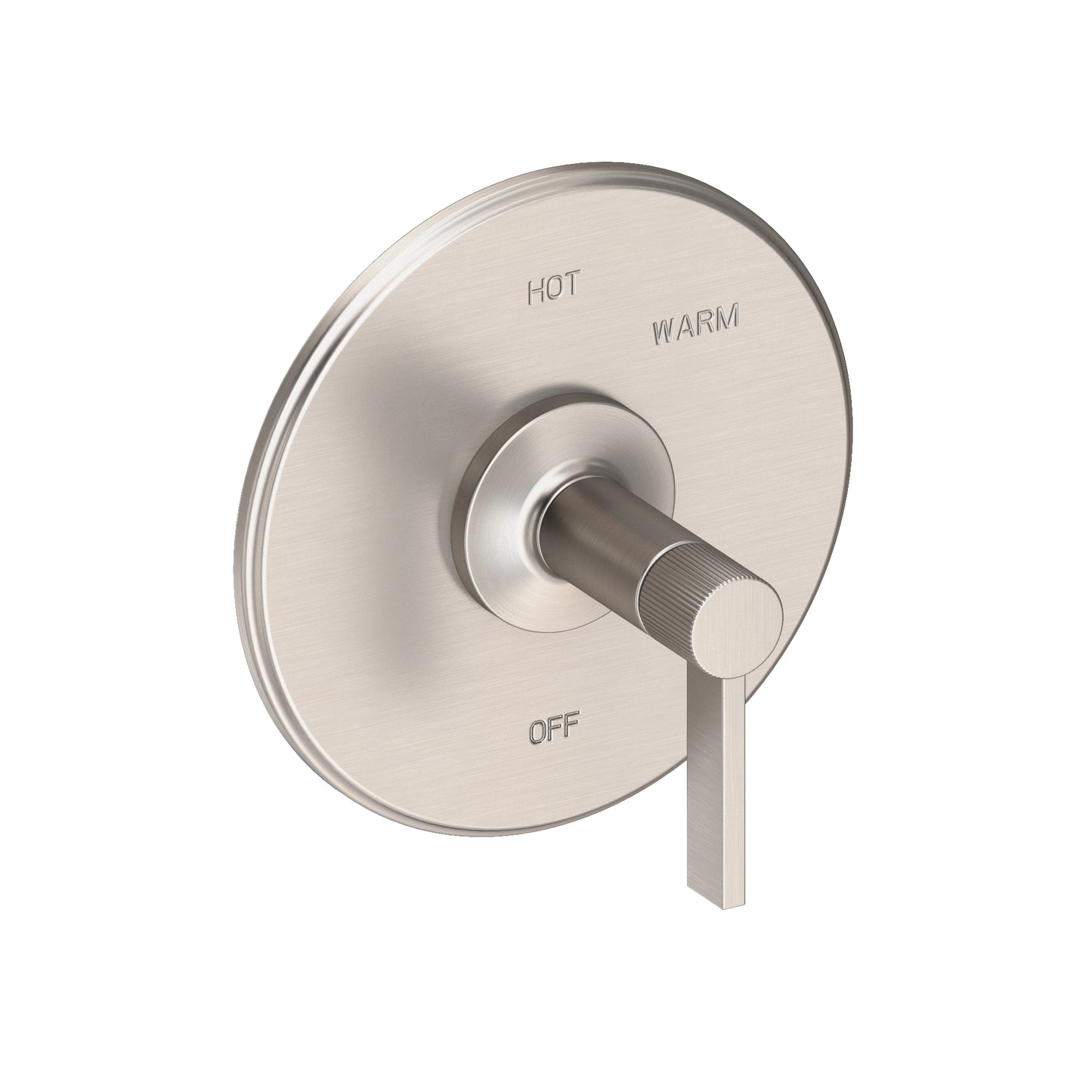 Newport Brass 4-3234BP Pardees Balanced Pressure Shower Trim Plate with Handle. Less showerhead, arm and flange.