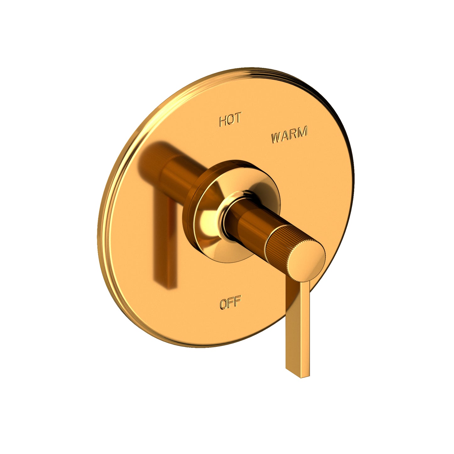 Newport Brass 4-3234BP Pardees Balanced Pressure Shower Trim Plate with Handle. Less showerhead, arm and flange.