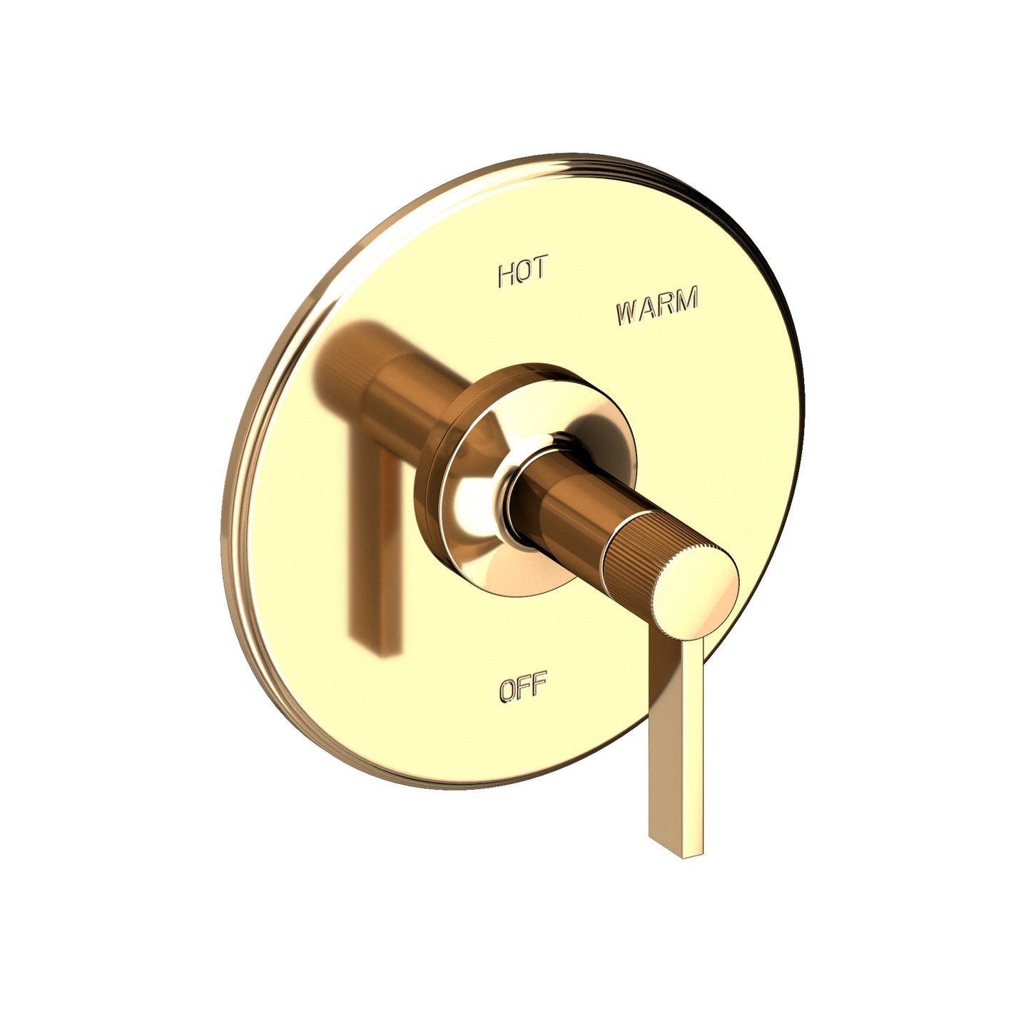 Newport Brass 4-3234BP Pardees Balanced Pressure Shower Trim Plate with Handle. Less showerhead, arm and flange.