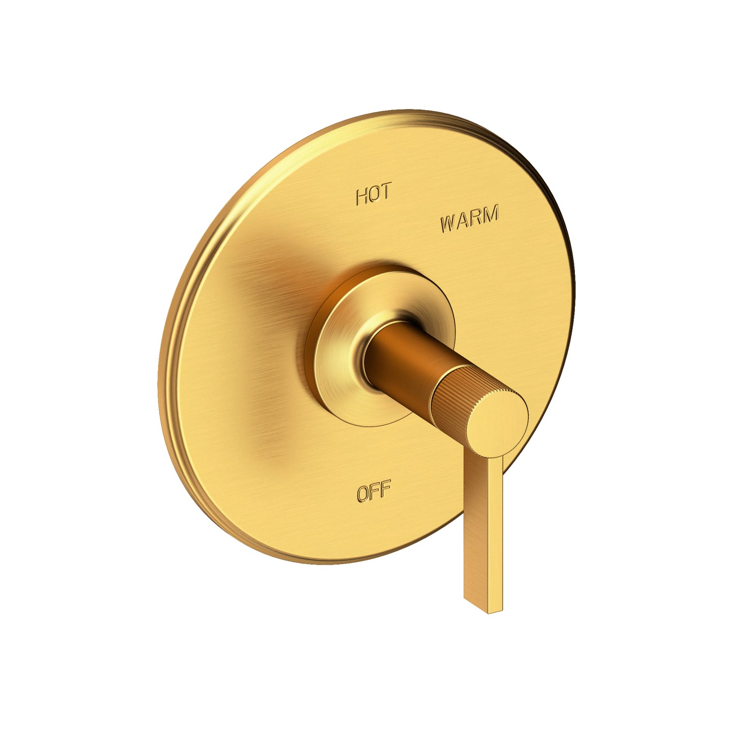 Newport Brass 4-3234BP Pardees Balanced Pressure Shower Trim Plate with Handle. Less showerhead, arm and flange.
