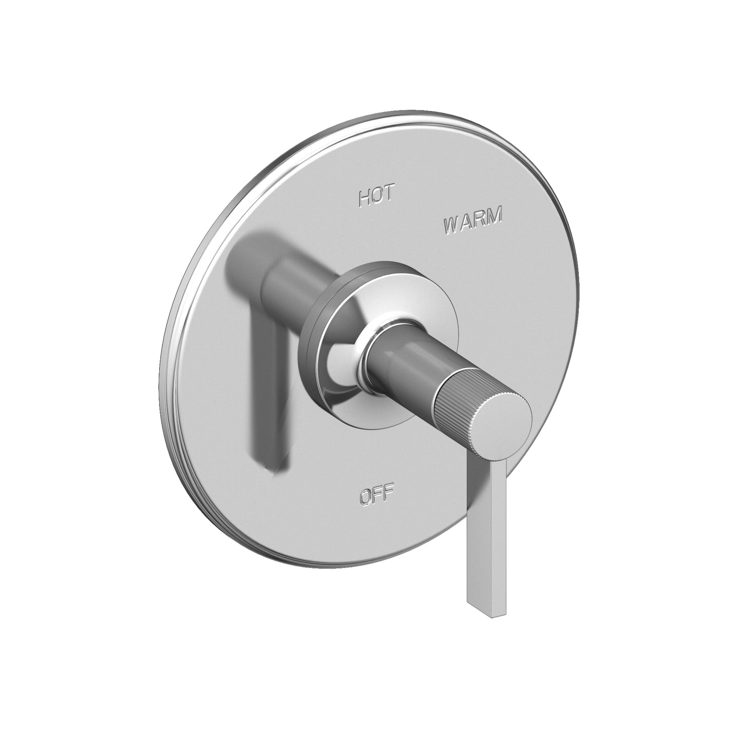 Newport Brass 4-3234BP Pardees Balanced Pressure Shower Trim Plate with Handle. Less showerhead, arm and flange.