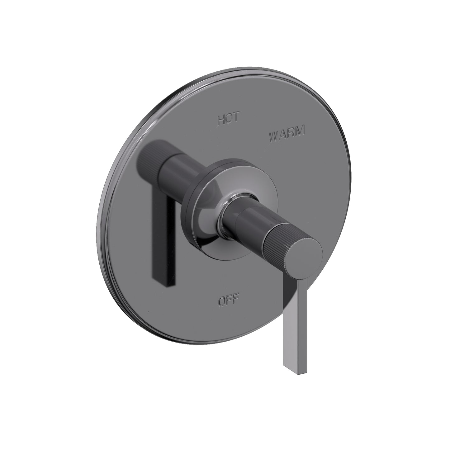 Newport Brass 4-3234BP Pardees Balanced Pressure Shower Trim Plate with Handle. Less showerhead, arm and flange.