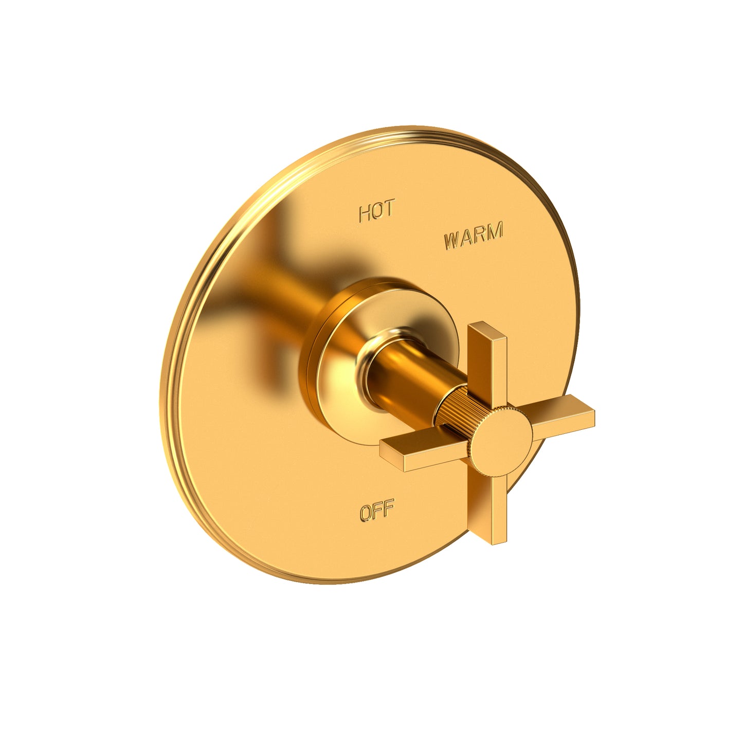 Newport Brass 4-3244BP Pardees Balanced Pressure Shower Trim Plate with Handle. Less showerhead, arm and flange.