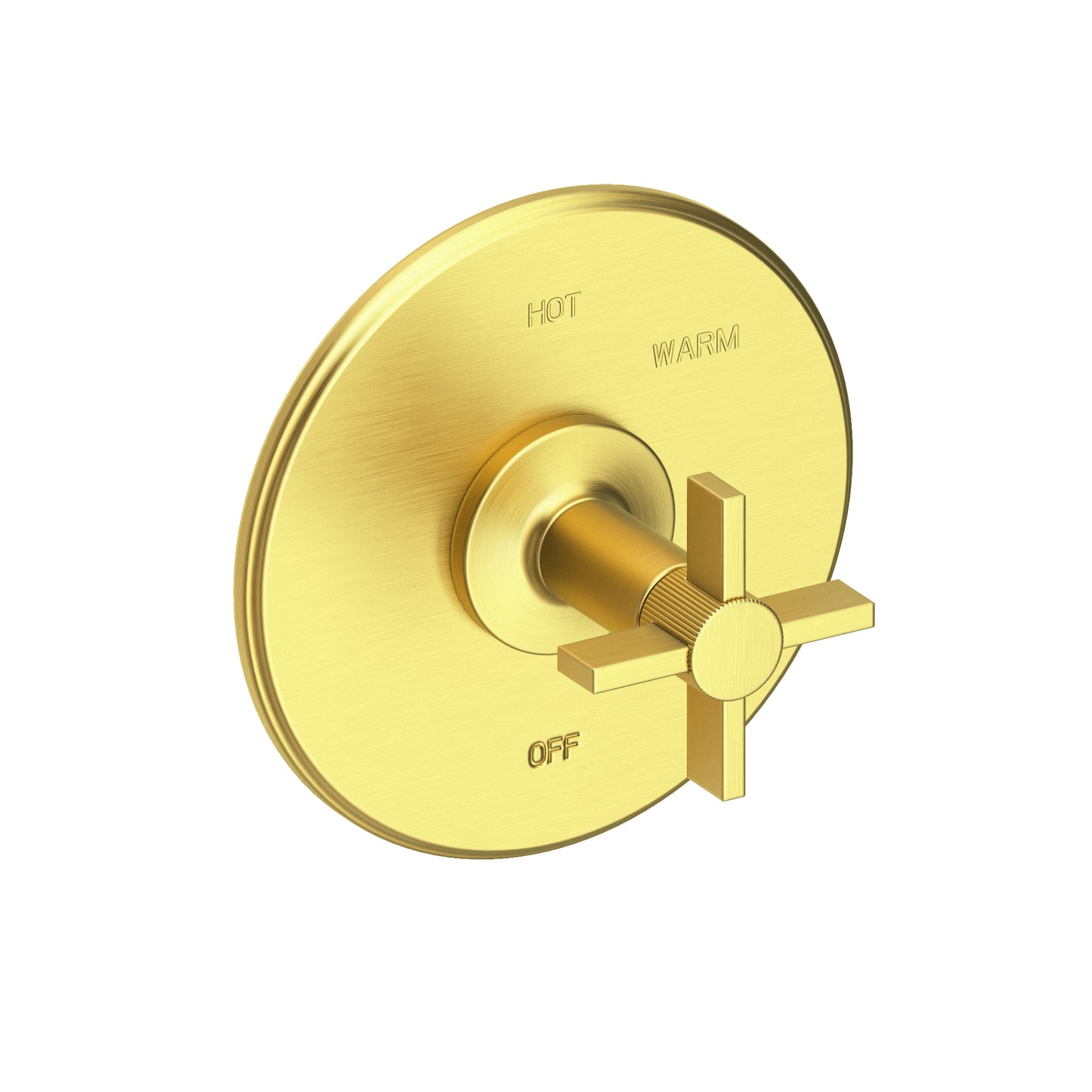Newport Brass 4-3244BP Pardees Balanced Pressure Shower Trim Plate with Handle. Less showerhead, arm and flange.