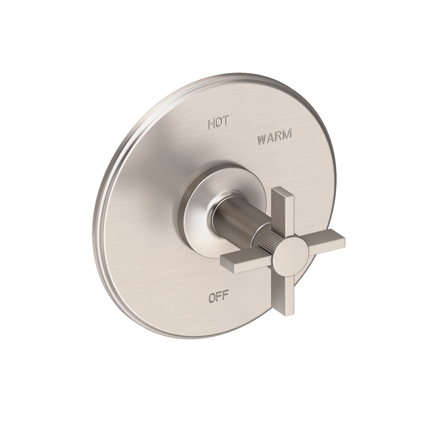 Newport Brass 4-3244BP Pardees Balanced Pressure Shower Trim Plate with Handle. Less showerhead, arm and flange.