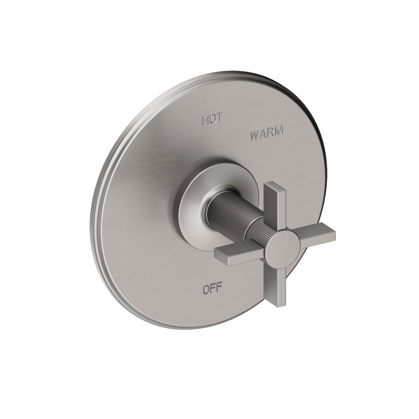 Newport Brass 4-3244BP Pardees Balanced Pressure Shower Trim Plate with Handle. Less showerhead, arm and flange.