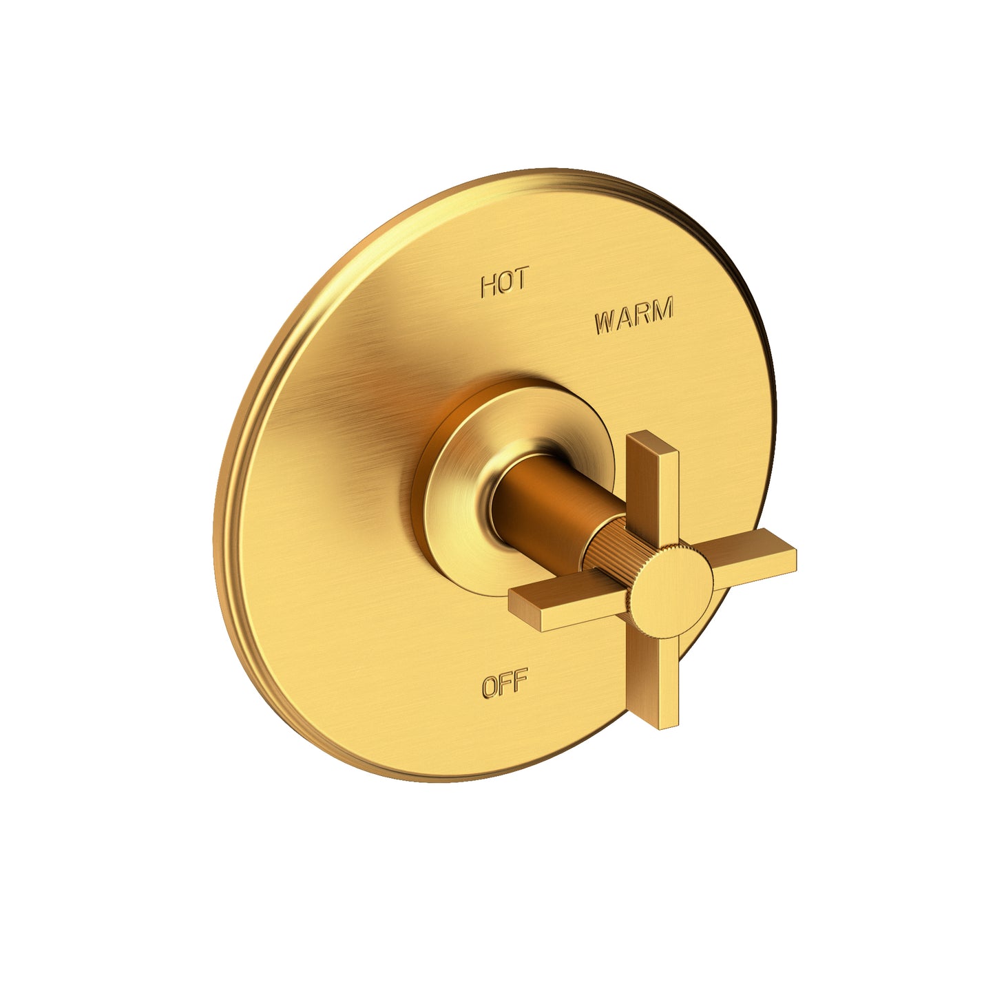 Newport Brass 4-3244BP Pardees Balanced Pressure Shower Trim Plate with Handle. Less showerhead, arm and flange.