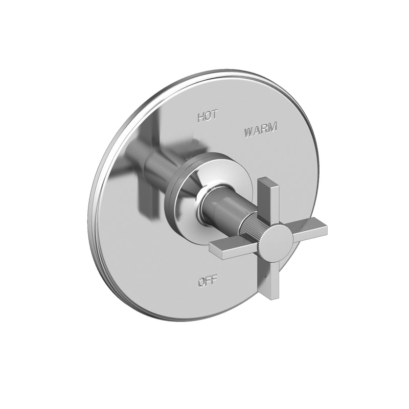 Newport Brass 4-3244BP Pardees Balanced Pressure Shower Trim Plate with Handle. Less showerhead, arm and flange.