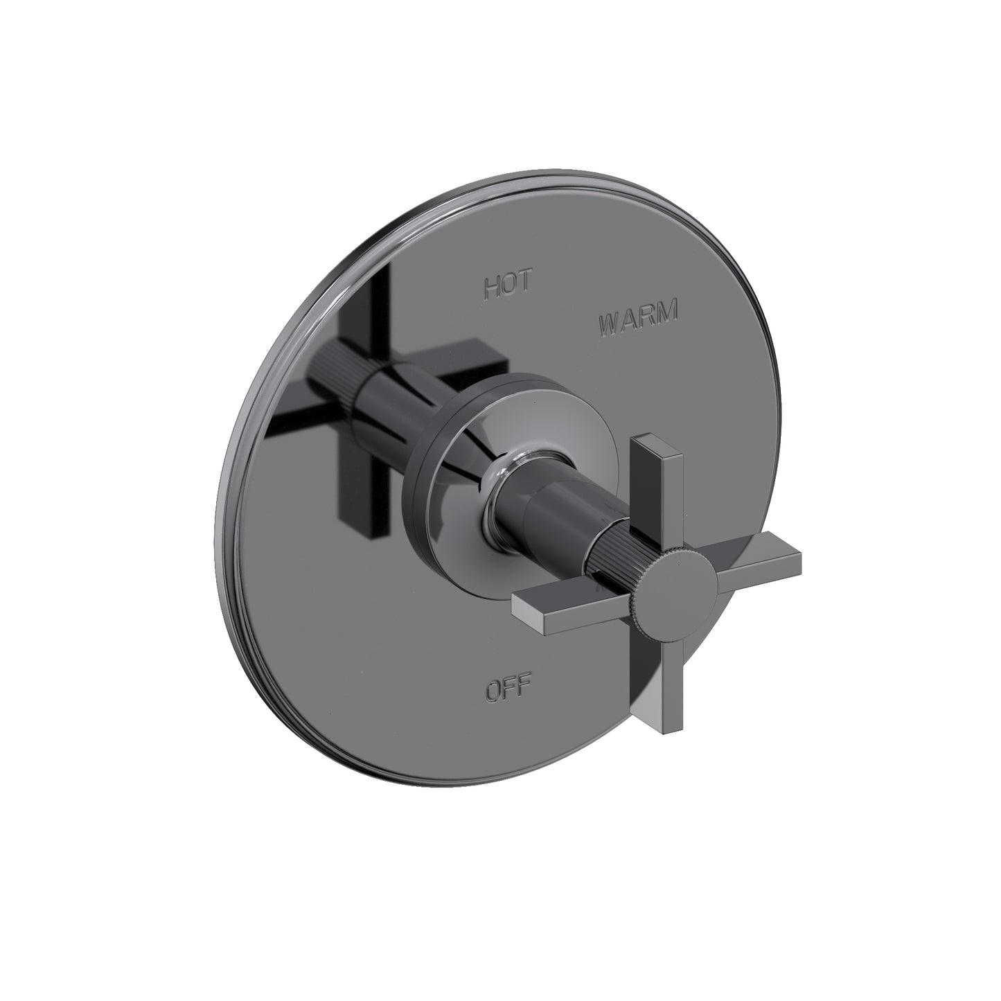 Newport Brass 4-3244BP Pardees Balanced Pressure Shower Trim Plate with Handle. Less showerhead, arm and flange.