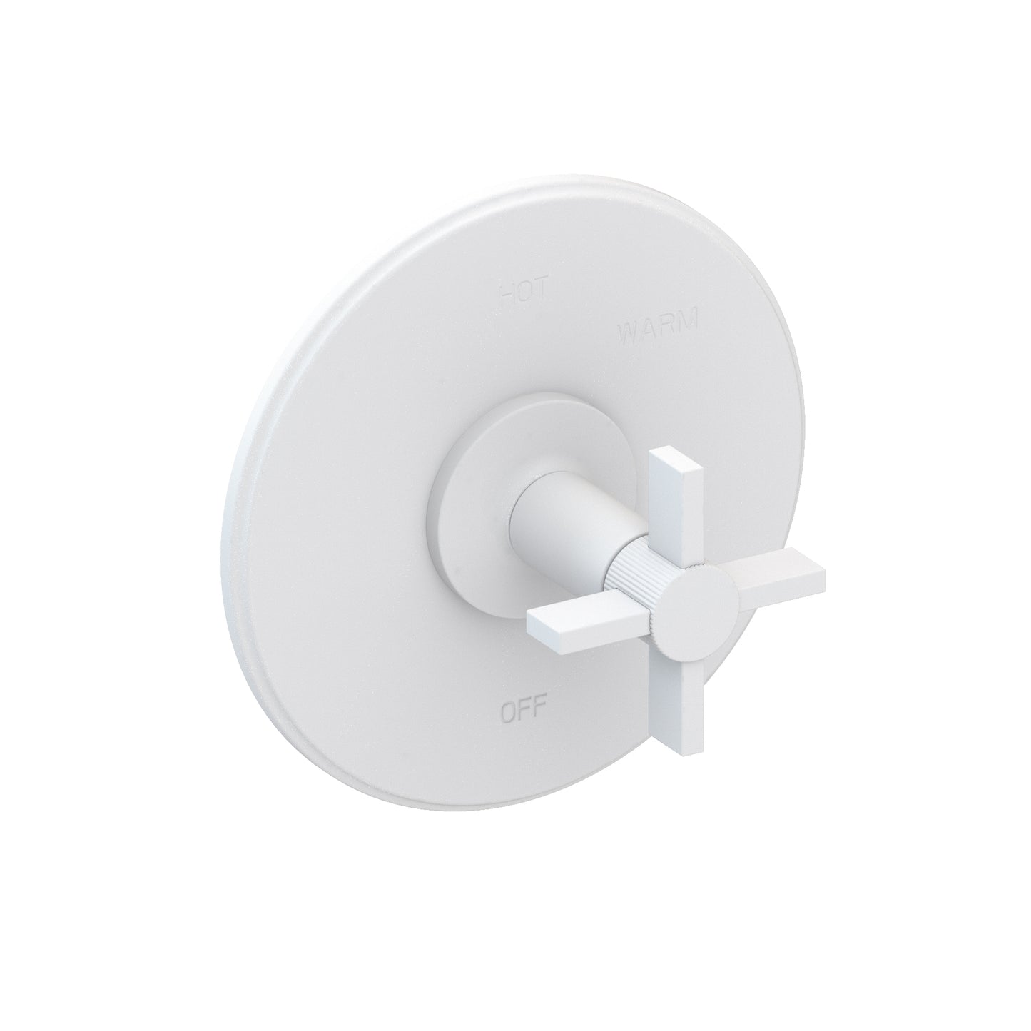 Newport Brass 4-3244BP Pardees Balanced Pressure Shower Trim Plate with Handle. Less showerhead, arm and flange.