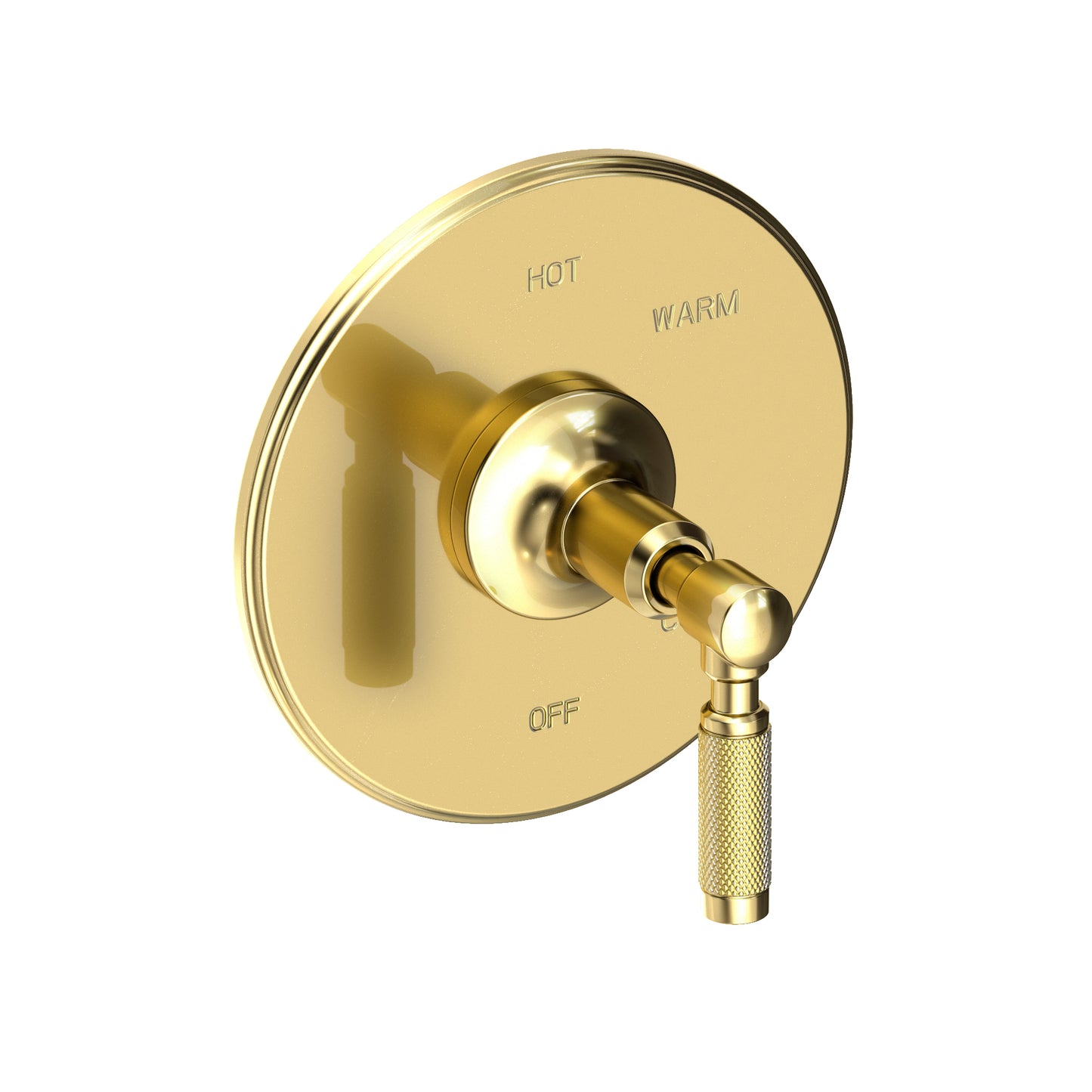 Newport Brass 4-3254BP Clemens Balanced Pressure Shower Trim Plate With Handle. Less Showerhead, Arm And Flange.