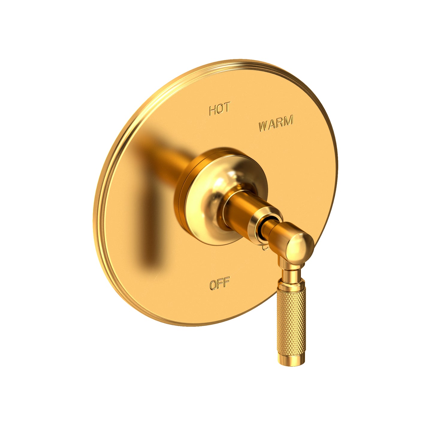 Newport Brass 4-3254BP Clemens Balanced Pressure Shower Trim Plate With Handle. Less Showerhead, Arm And Flange.