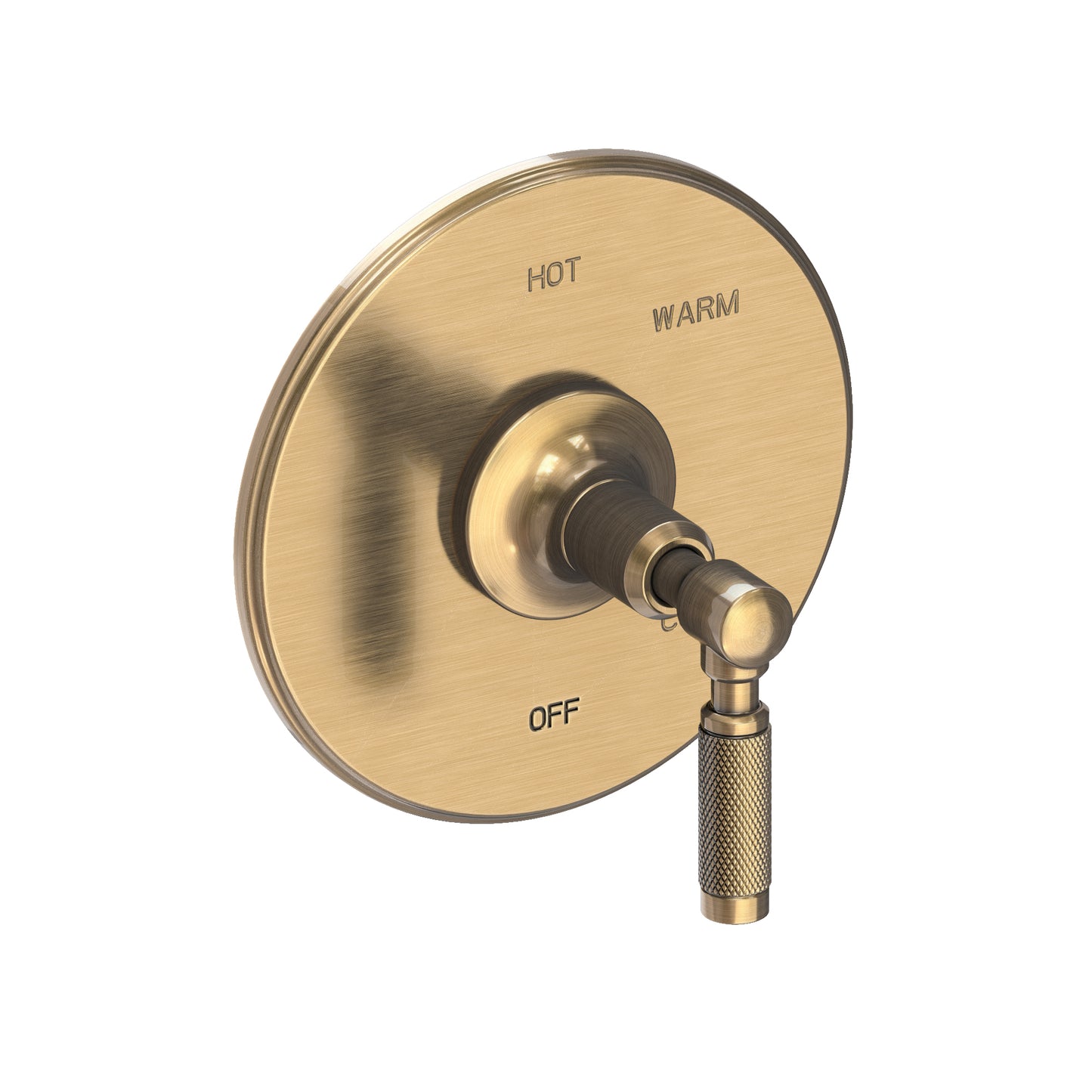 Newport Brass 4-3254BP Clemens Balanced Pressure Shower Trim Plate With Handle. Less Showerhead, Arm And Flange.