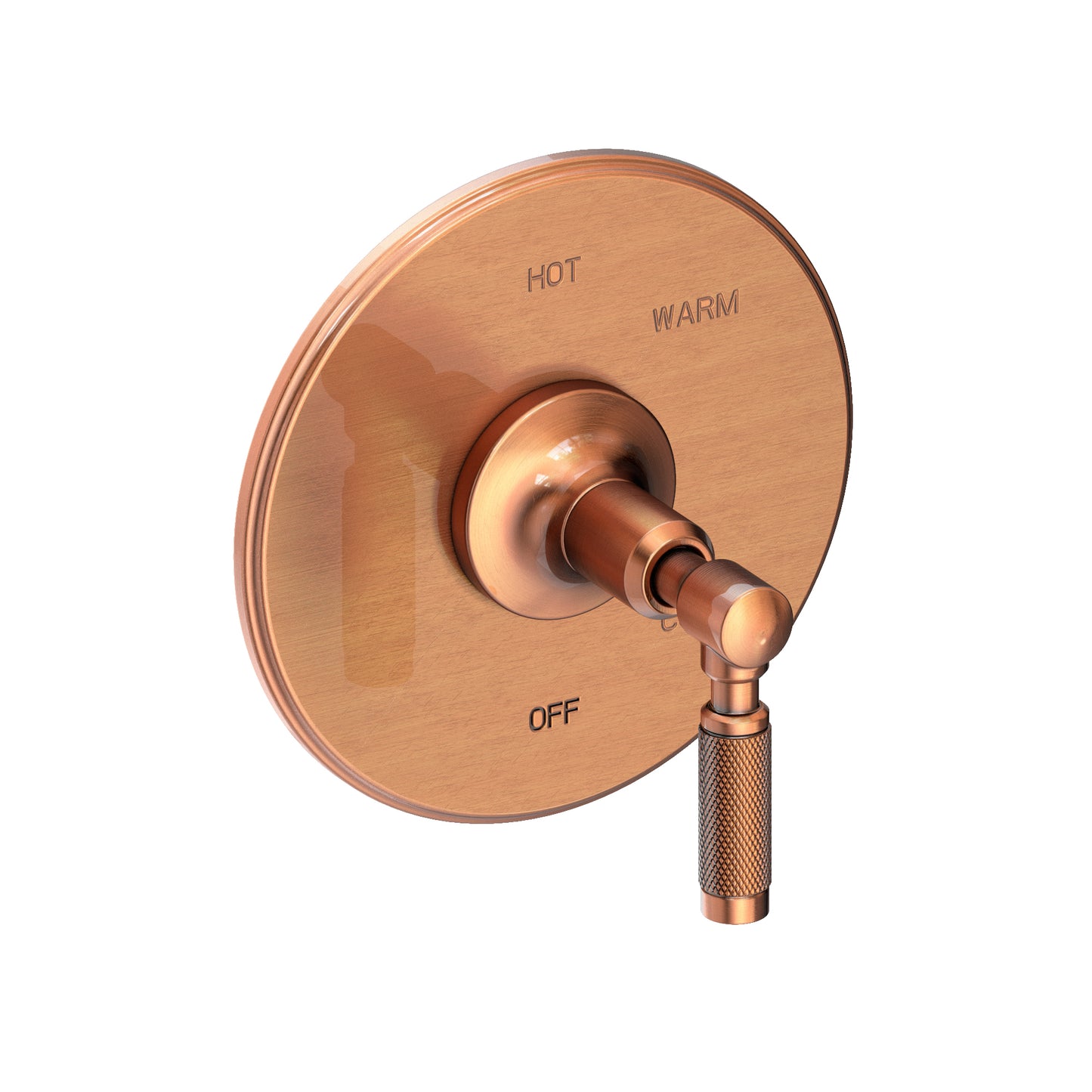 Newport Brass 4-3254BP Clemens Balanced Pressure Shower Trim Plate With Handle. Less Showerhead, Arm And Flange.
