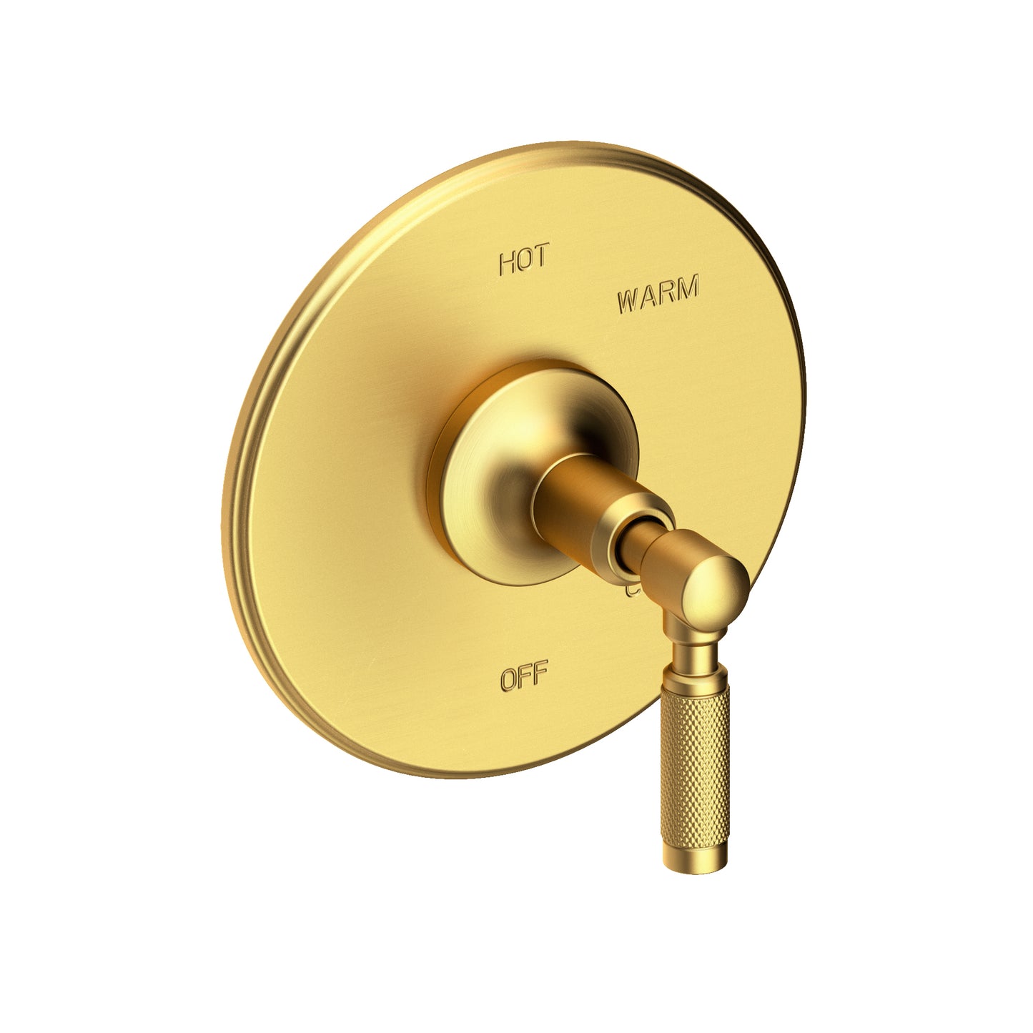 Newport Brass 4-3254BP Clemens Balanced Pressure Shower Trim Plate With Handle. Less Showerhead, Arm And Flange.