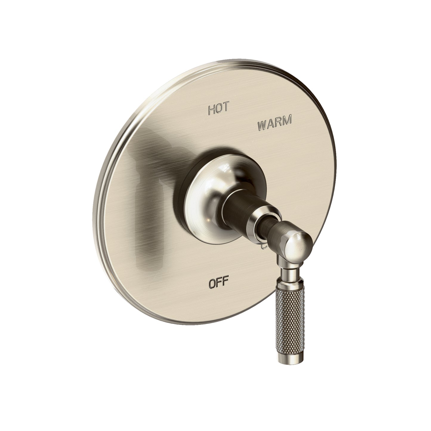 Newport Brass 4-3254BP Clemens Balanced Pressure Shower Trim Plate With Handle. Less Showerhead, Arm And Flange.