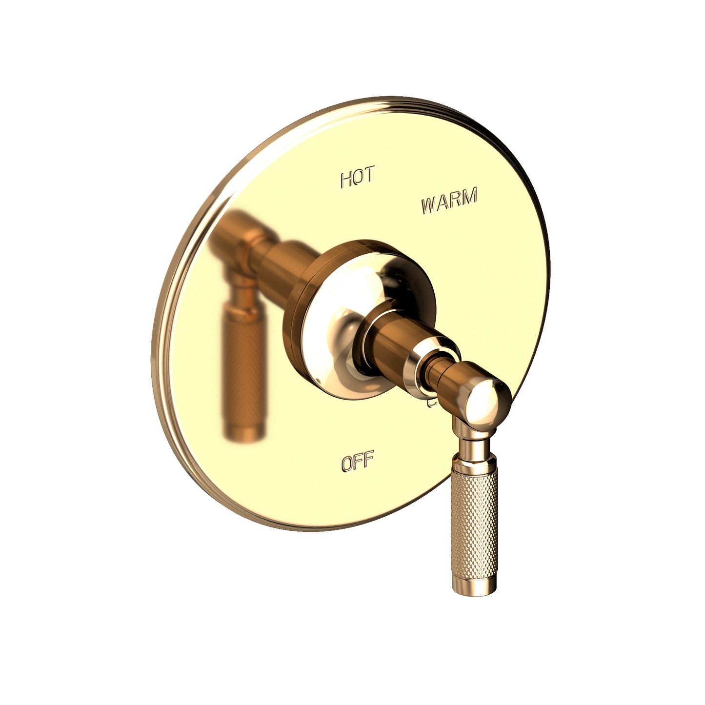 Newport Brass 4-3254BP Clemens Balanced Pressure Shower Trim Plate With Handle. Less Showerhead, Arm And Flange.