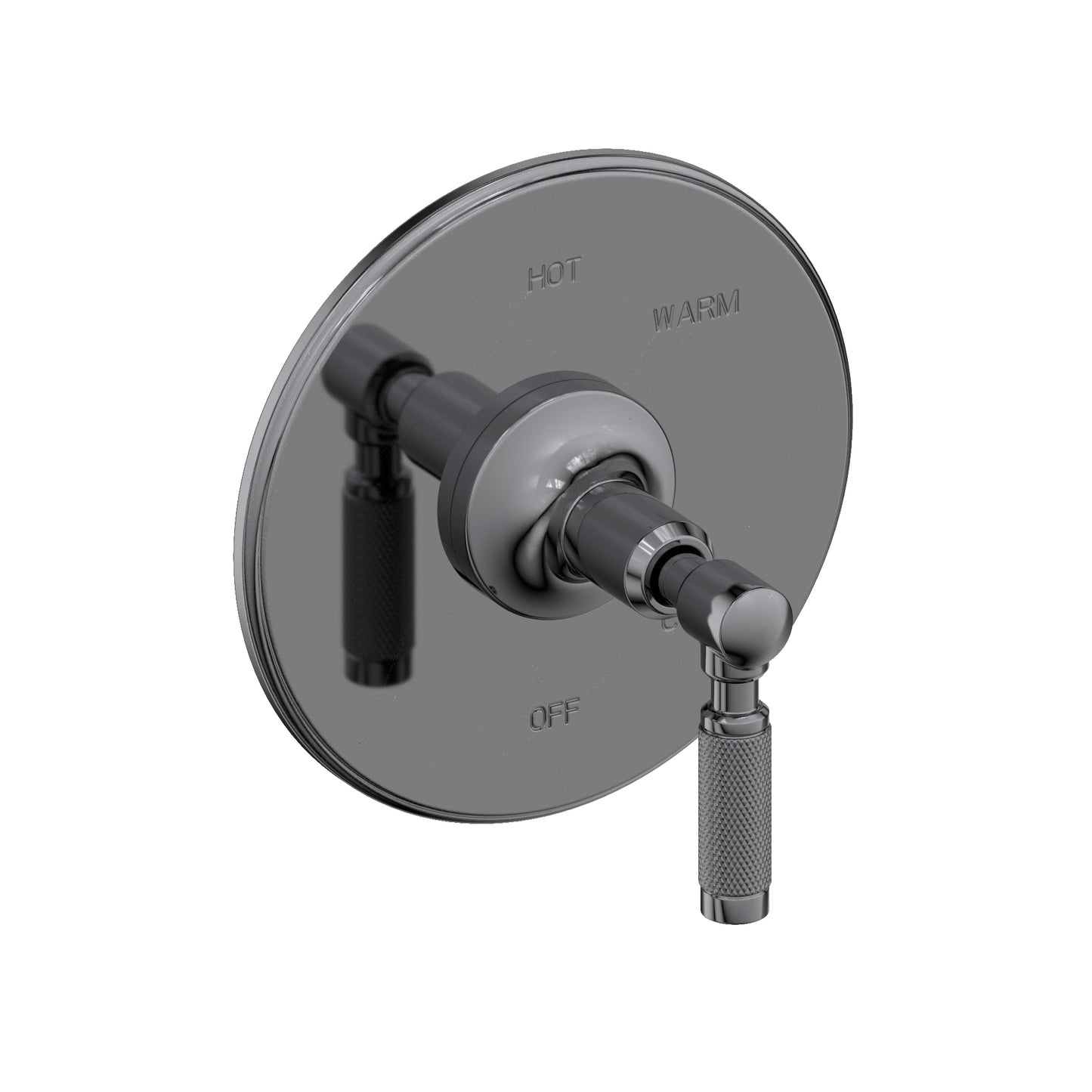 Newport Brass 4-3254BP Clemens Balanced Pressure Shower Trim Plate With Handle. Less Showerhead, Arm And Flange.