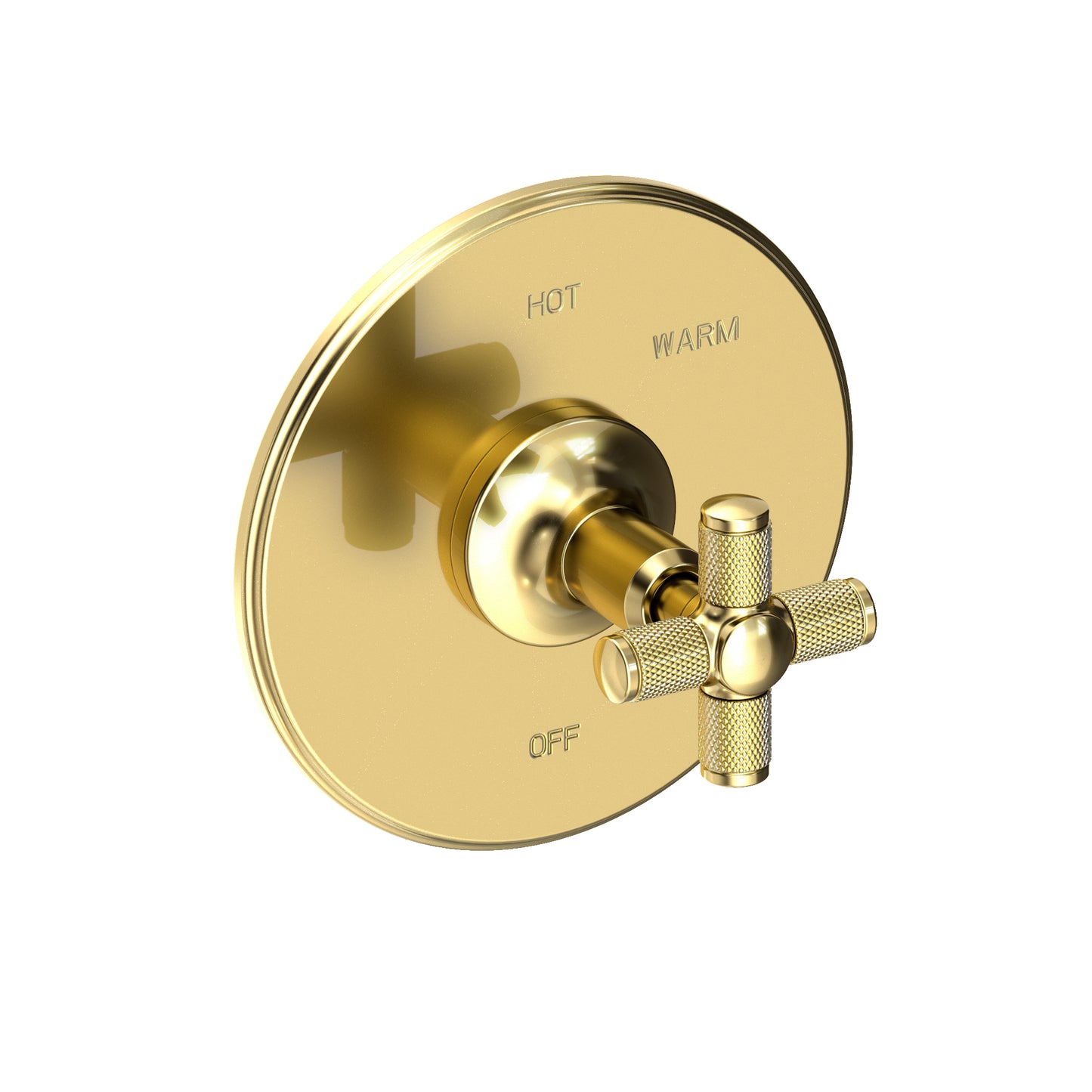 Newport Brass 4-3264BP Clemens Balanced Pressure Shower Trim Plate With Handle. Less Showerhead, Arm And Flange.