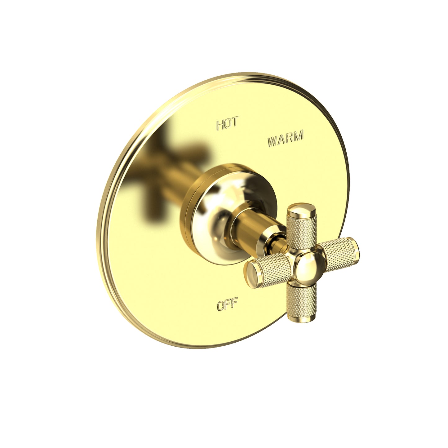 Newport Brass 4-3264BP Clemens Balanced Pressure Shower Trim Plate With Handle. Less Showerhead, Arm And Flange.