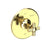 Newport Brass 4-3264BP Clemens Balanced Pressure Shower Trim Plate With Handle. Less Showerhead, Arm And Flange.