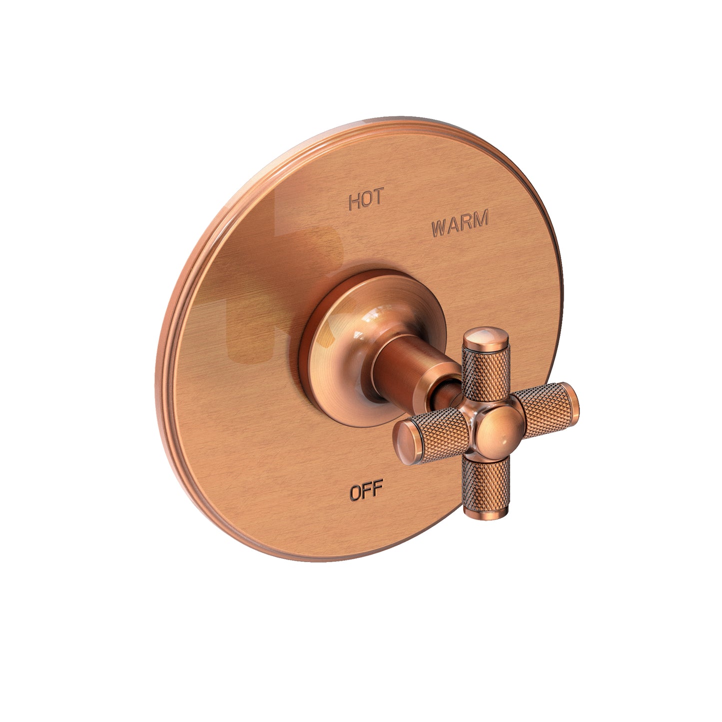 Newport Brass 4-3264BP Clemens Balanced Pressure Shower Trim Plate With Handle. Less Showerhead, Arm And Flange.