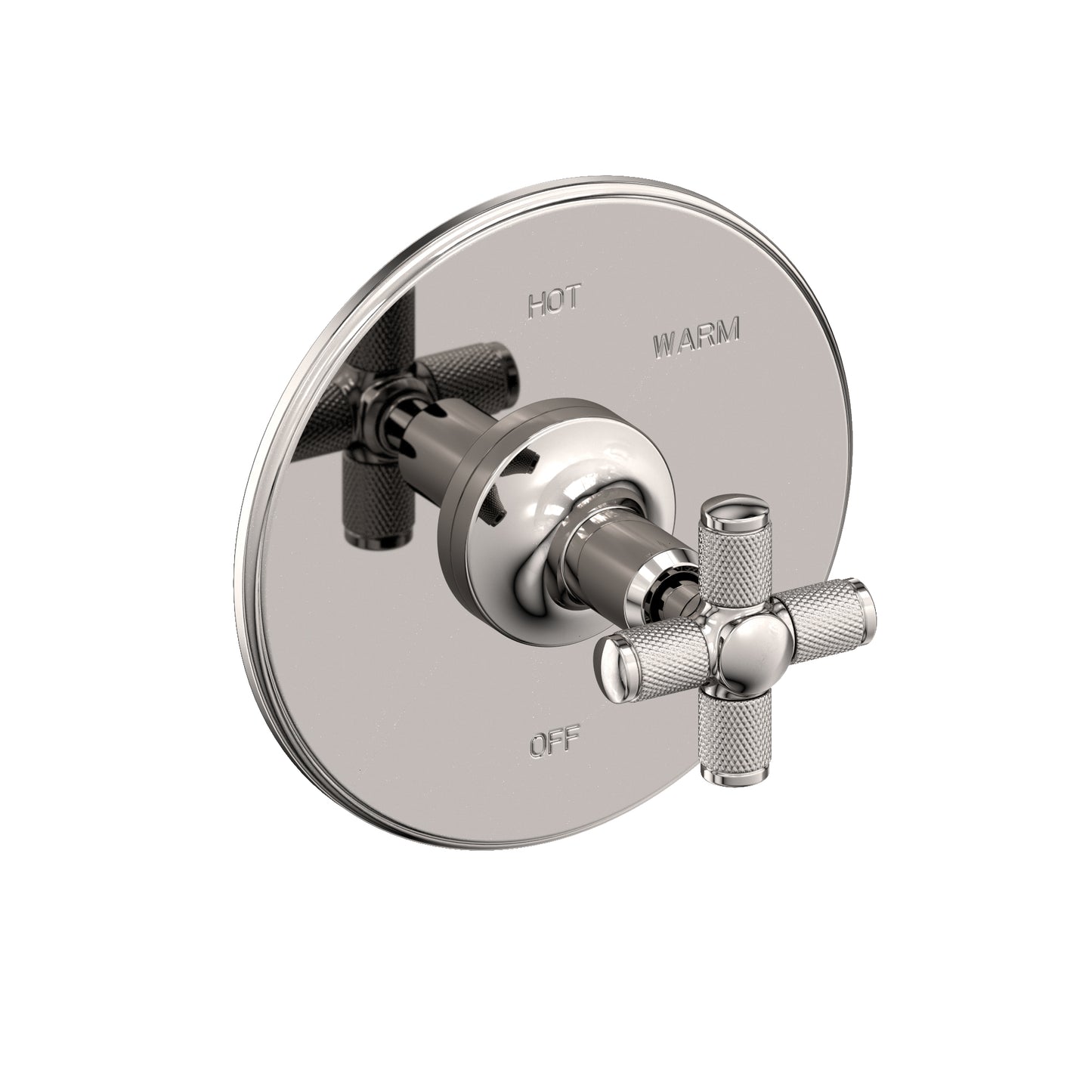 Newport Brass 4-3264BP Clemens Balanced Pressure Shower Trim Plate With Handle. Less Showerhead, Arm And Flange.