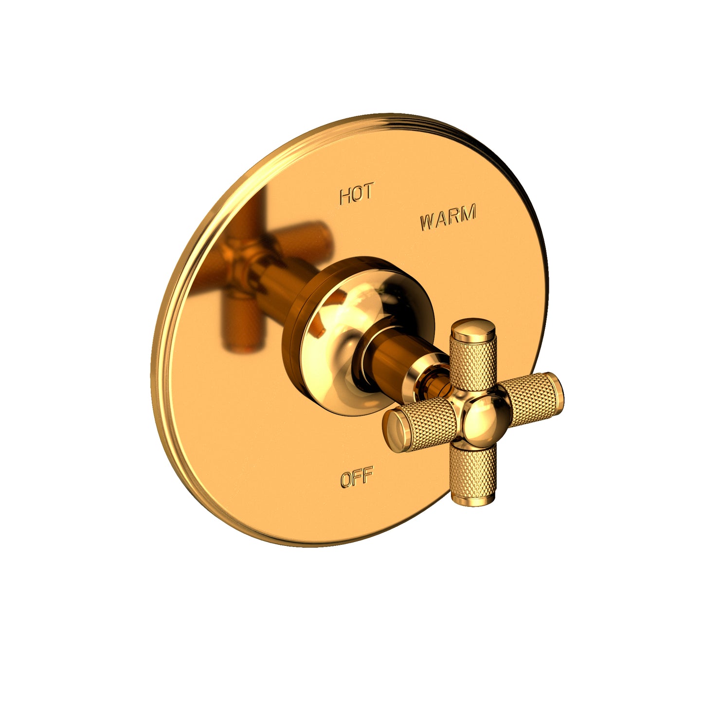 Newport Brass 4-3264BP Clemens Balanced Pressure Shower Trim Plate With Handle. Less Showerhead, Arm And Flange.