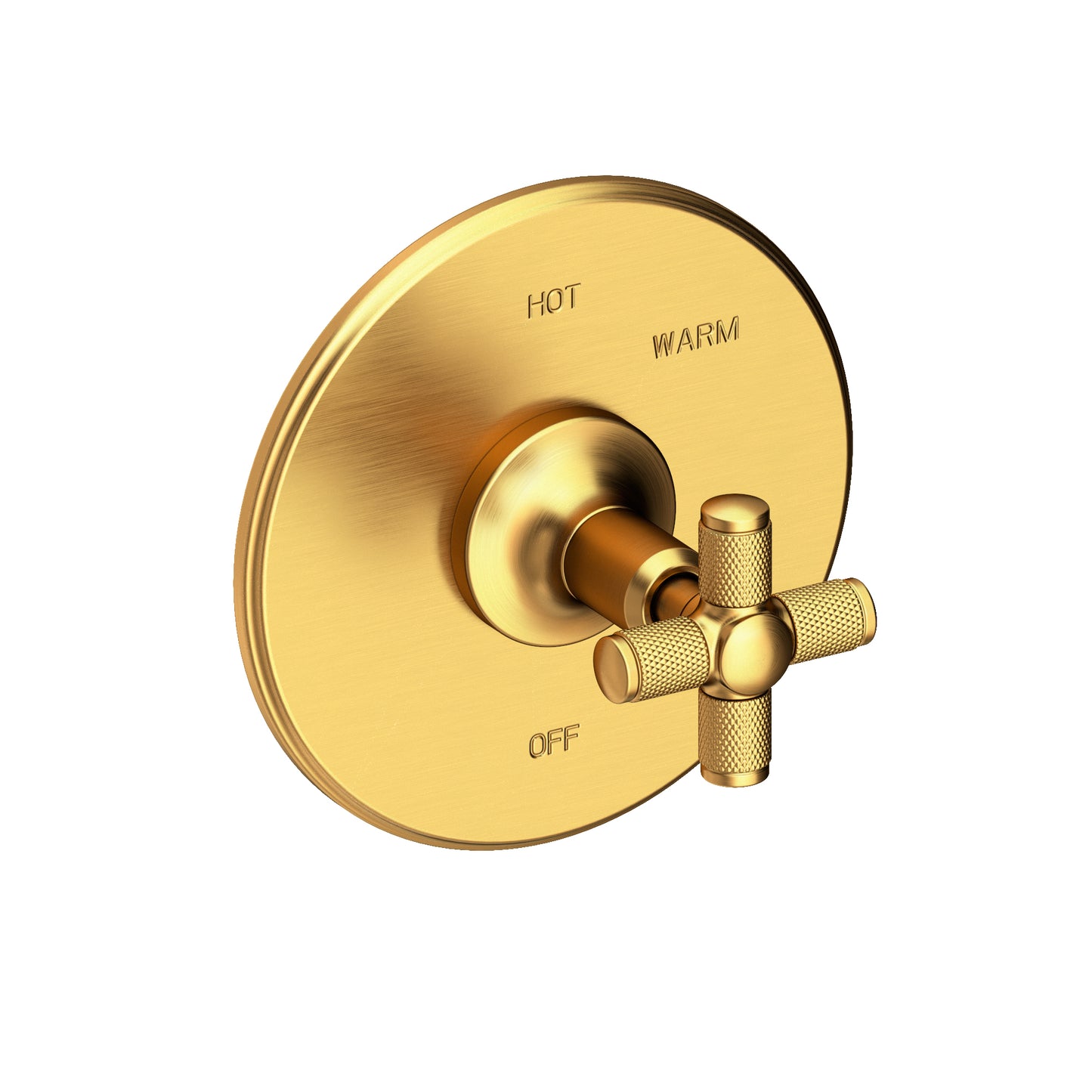 Newport Brass 4-3264BP Clemens Balanced Pressure Shower Trim Plate With Handle. Less Showerhead, Arm And Flange.