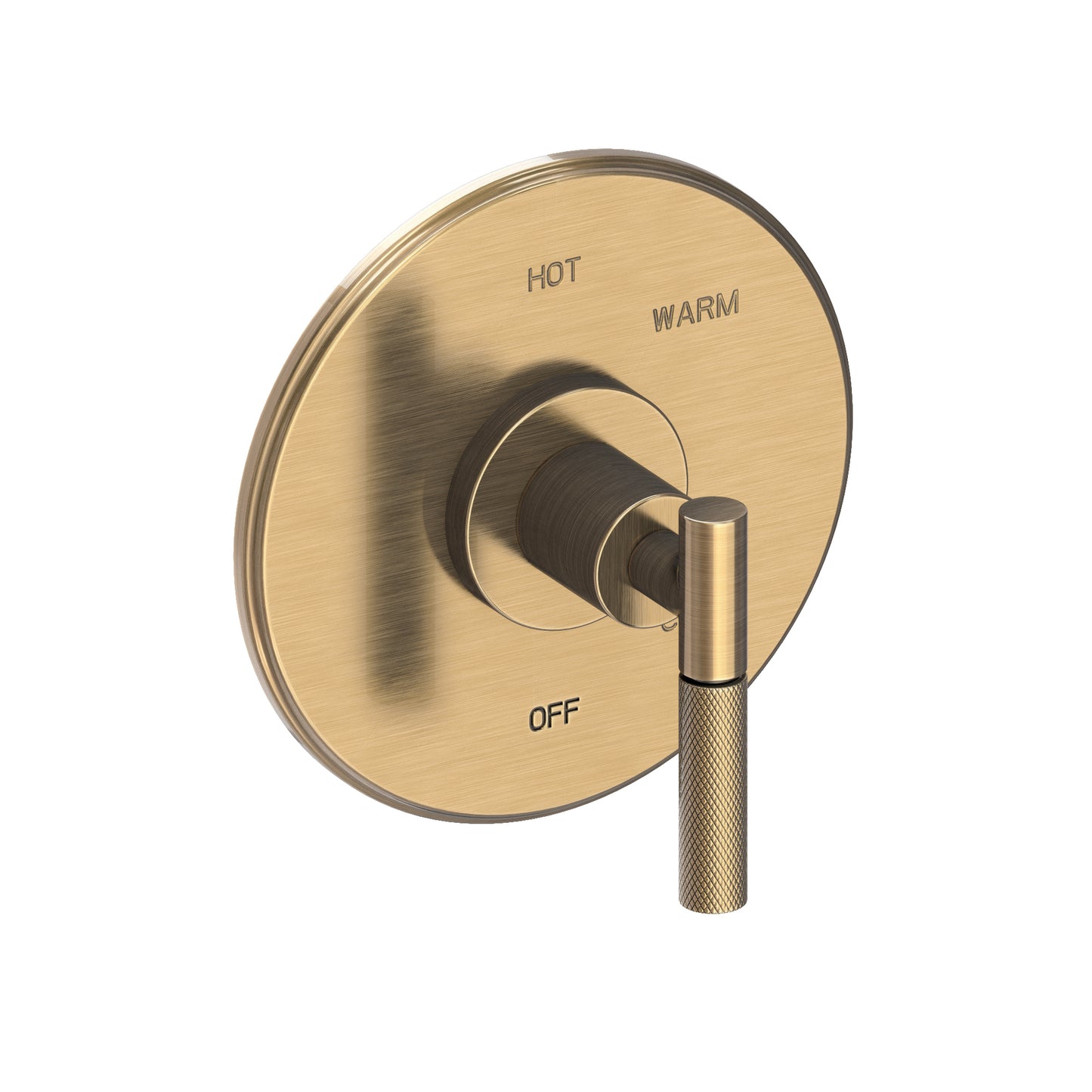 Newport Brass 4-3294BP Muncy Balanced Pressure Shower Trim Plate With Handle. Less Showerhead, Arm And Flange.