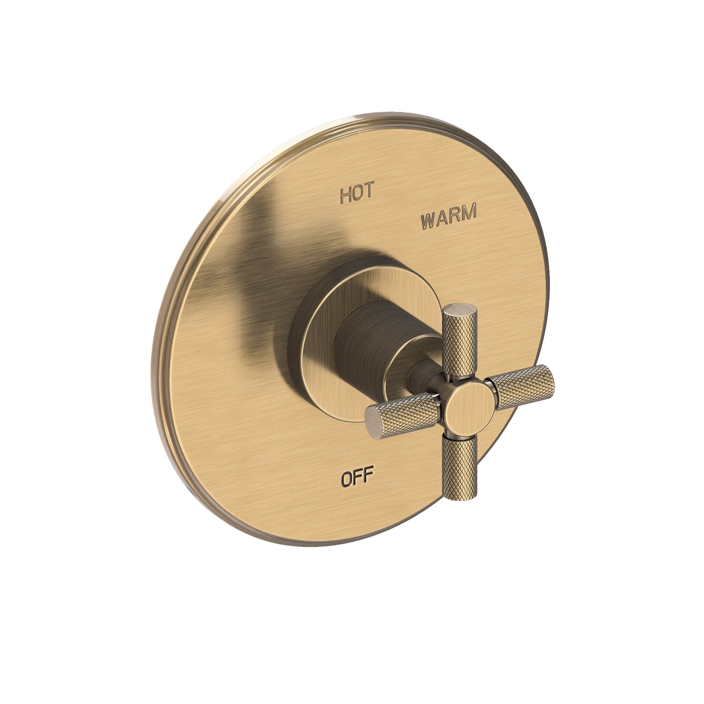 Newport Brass 4-3304BP Muncy Balanced Pressure Shower Trim Plate with Handle. Less showerhead, arm and flange.