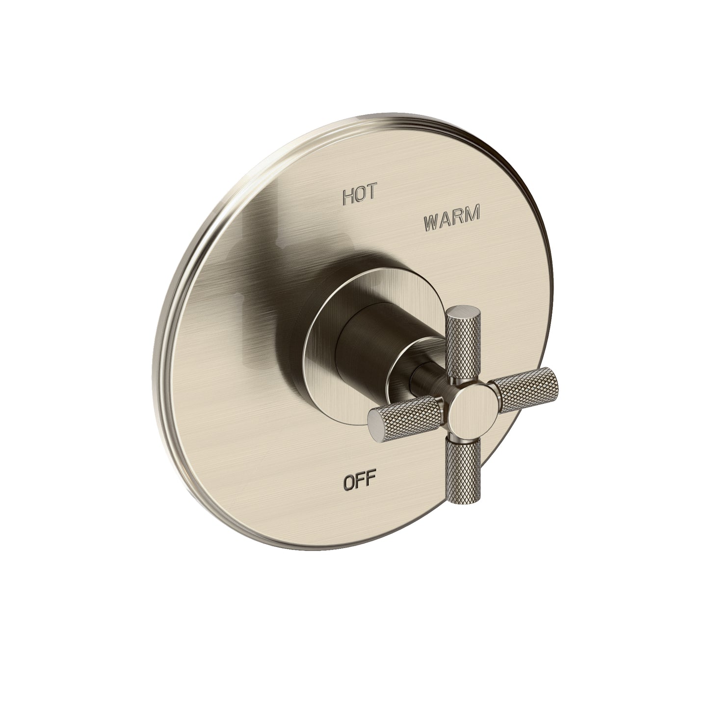 Newport Brass 4-3304BP Muncy Balanced Pressure Shower Trim Plate with Handle. Less showerhead, arm and flange.