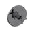 Newport Brass 4-3304BP Muncy Balanced Pressure Shower Trim Plate with Handle. Less showerhead, arm and flange.