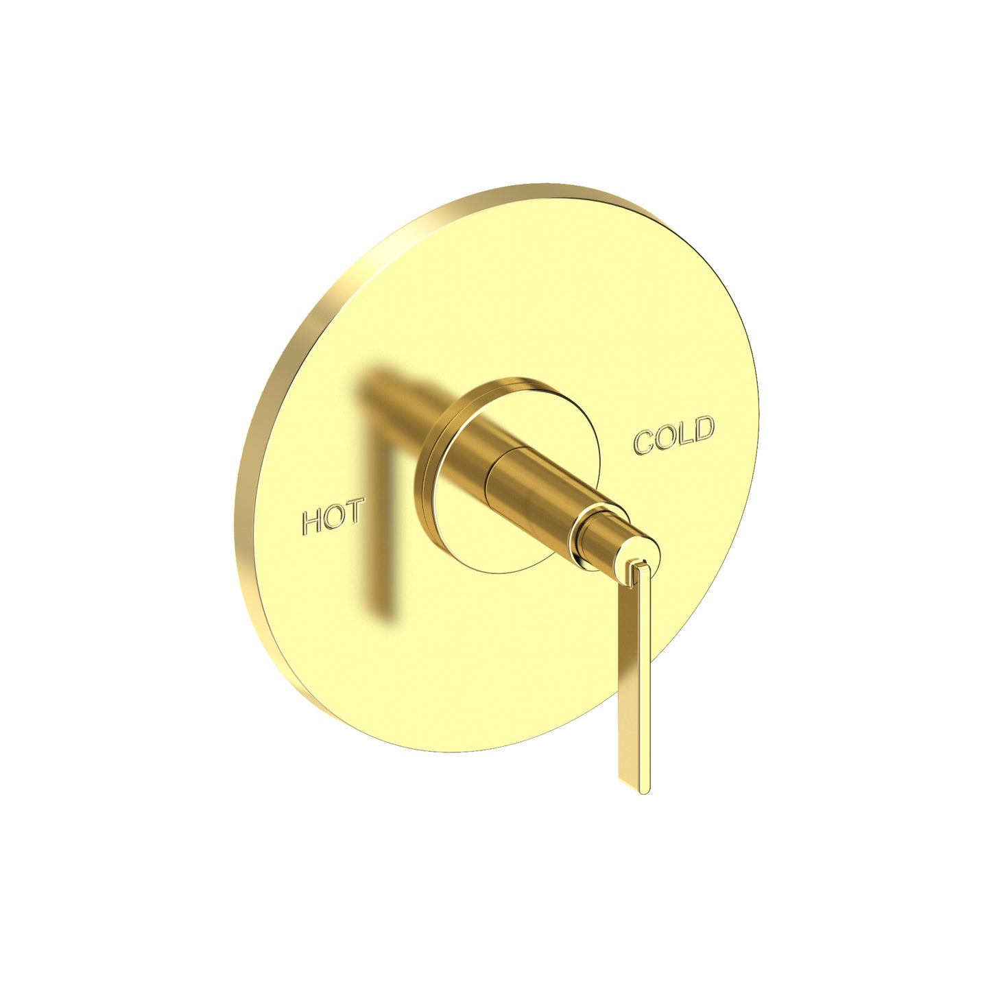 Newport Brass 4-3324BP Tolmin Balanced Pressure Shower Trim Plate with Handle. Less showerhead, arm and flange.