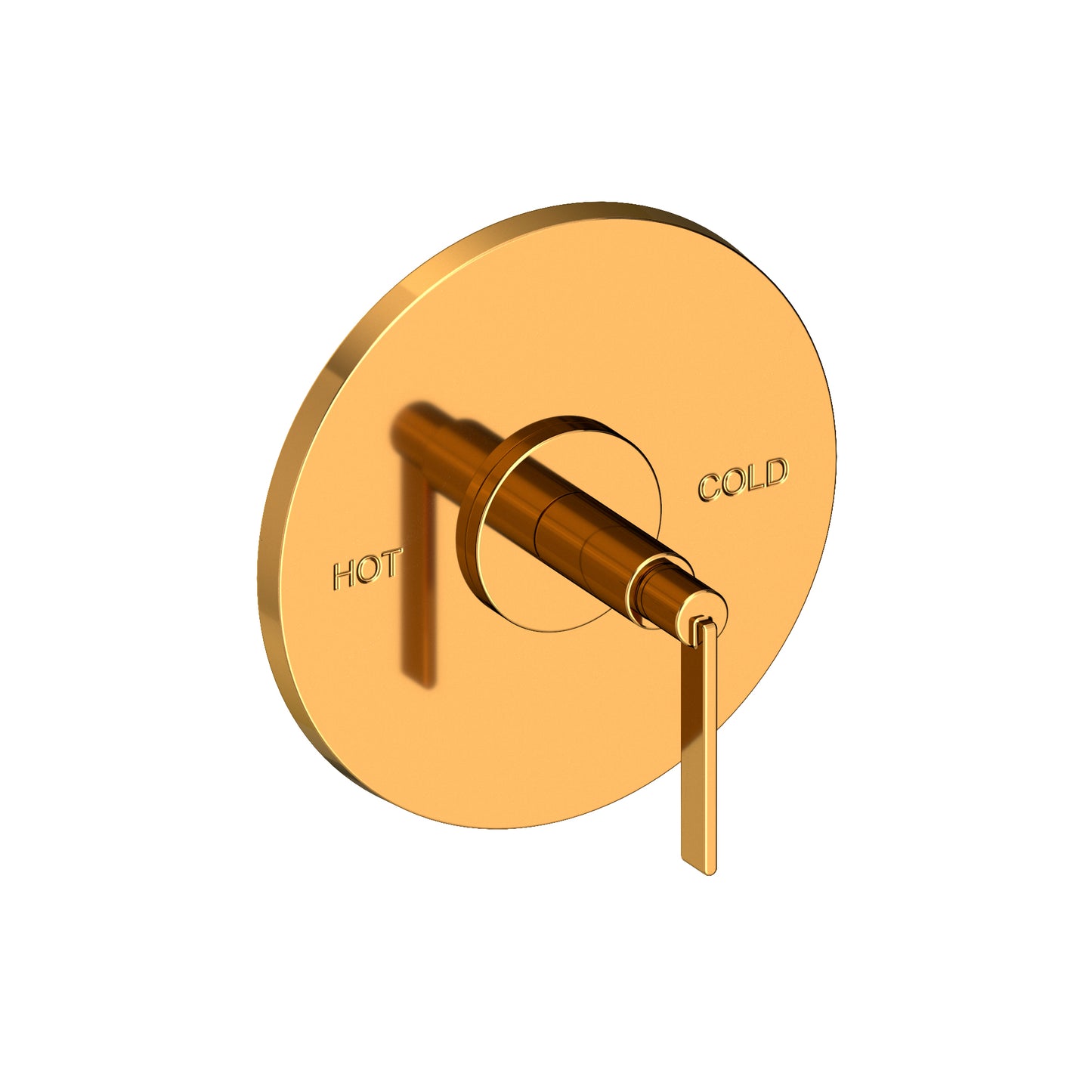 Newport Brass 4-3324BP Tolmin Balanced Pressure Shower Trim Plate with Handle. Less showerhead, arm and flange.