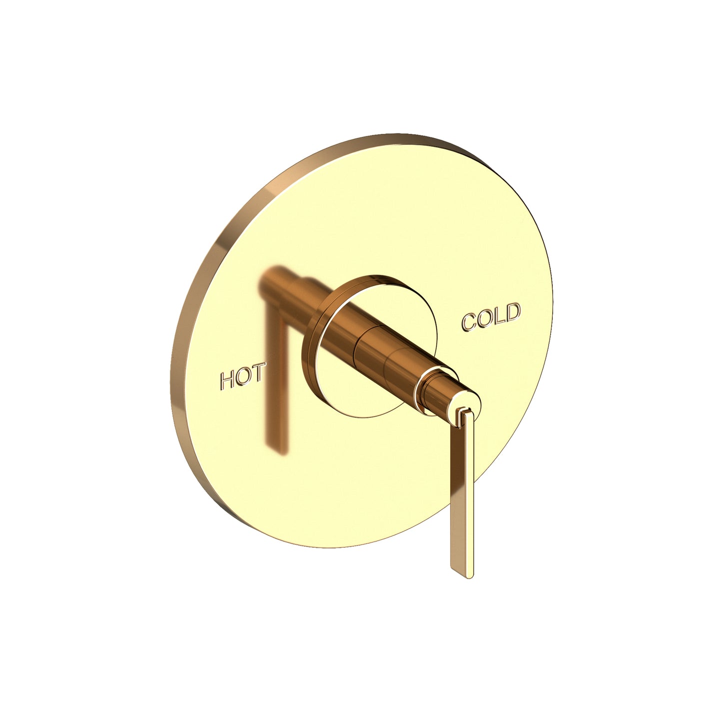Newport Brass 4-3324BP Tolmin Balanced Pressure Shower Trim Plate with Handle. Less showerhead, arm and flange.
