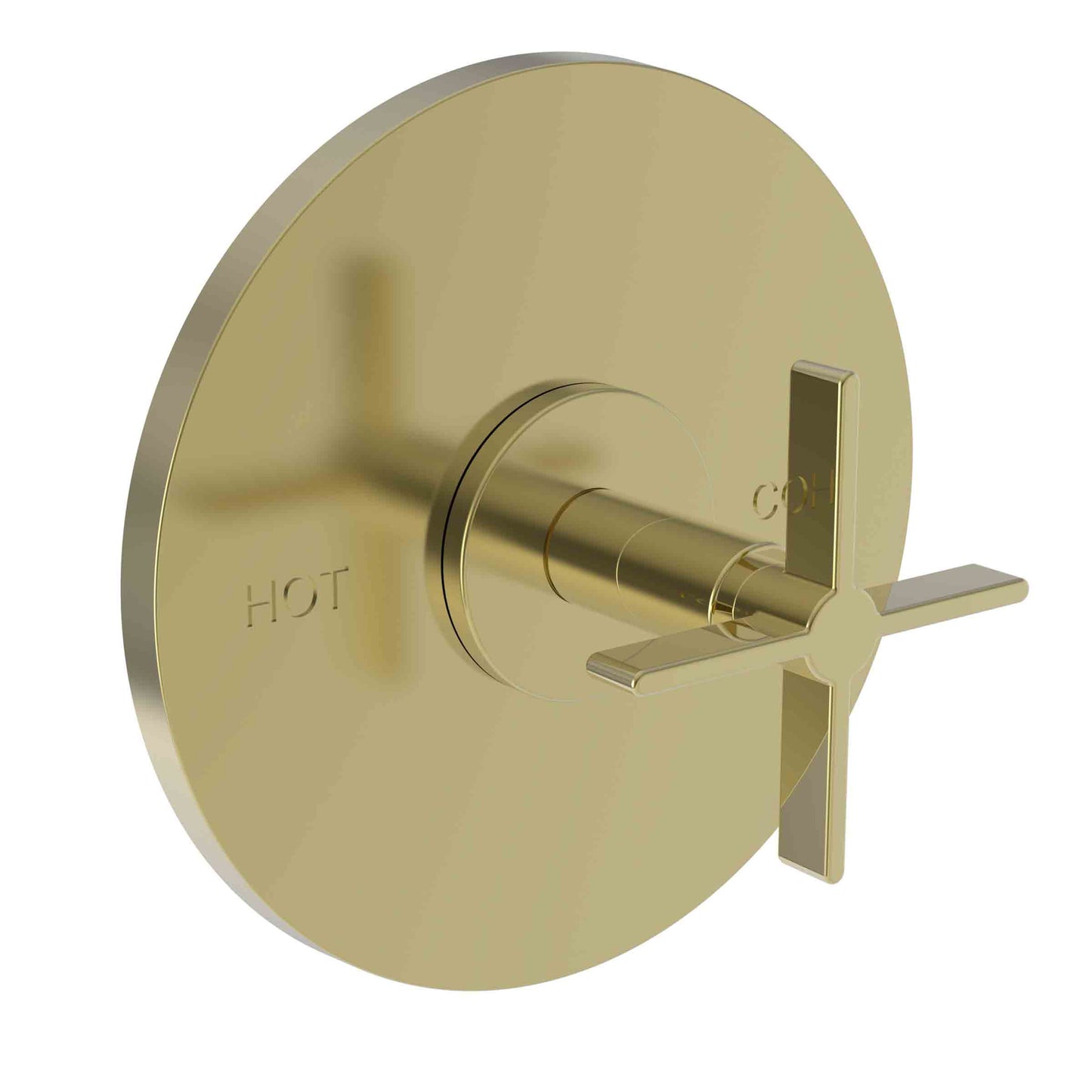 Newport Brass 4-3334BP Tolmin Balanced Pressure Shower Trim Plate with Handle. Less showerhead, arm and flange.