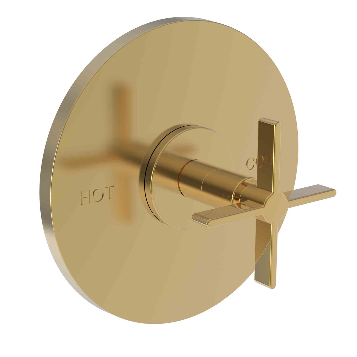 Newport Brass 4-3334BP Tolmin Balanced Pressure Shower Trim Plate with Handle. Less showerhead, arm and flange.