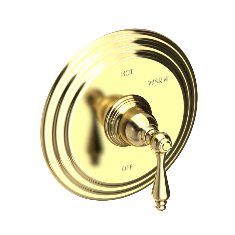 Newport Brass 4-854BP Seaport Balanced Pressure Shower Trim Plate with Handle. Less showerhead, arm and flange.