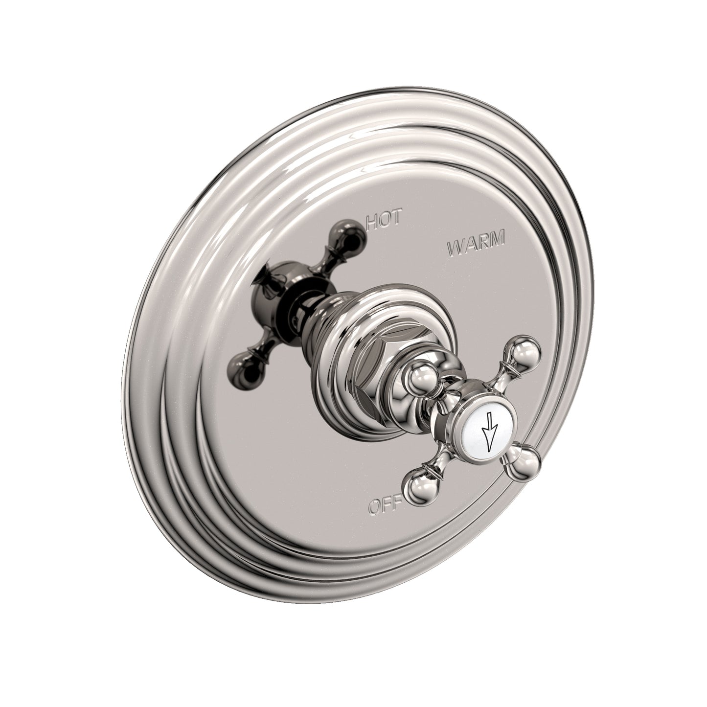 Newport Brass 4-924BP Astor Balanced Pressure Shower Trim Plate With Handle. Less Showerhead, Arm And Flange.