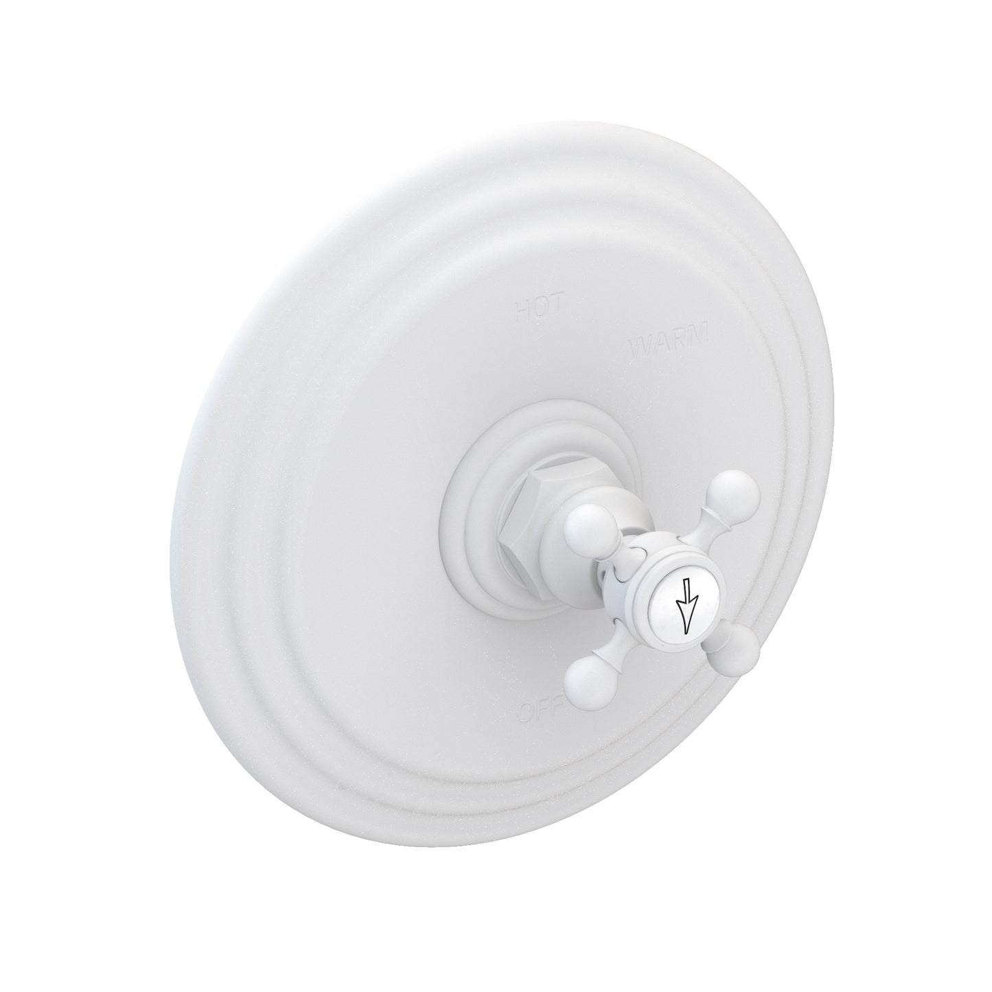 Newport Brass 4-924BP Astor Balanced Pressure Shower Trim Plate With Handle. Less Showerhead, Arm And Flange.