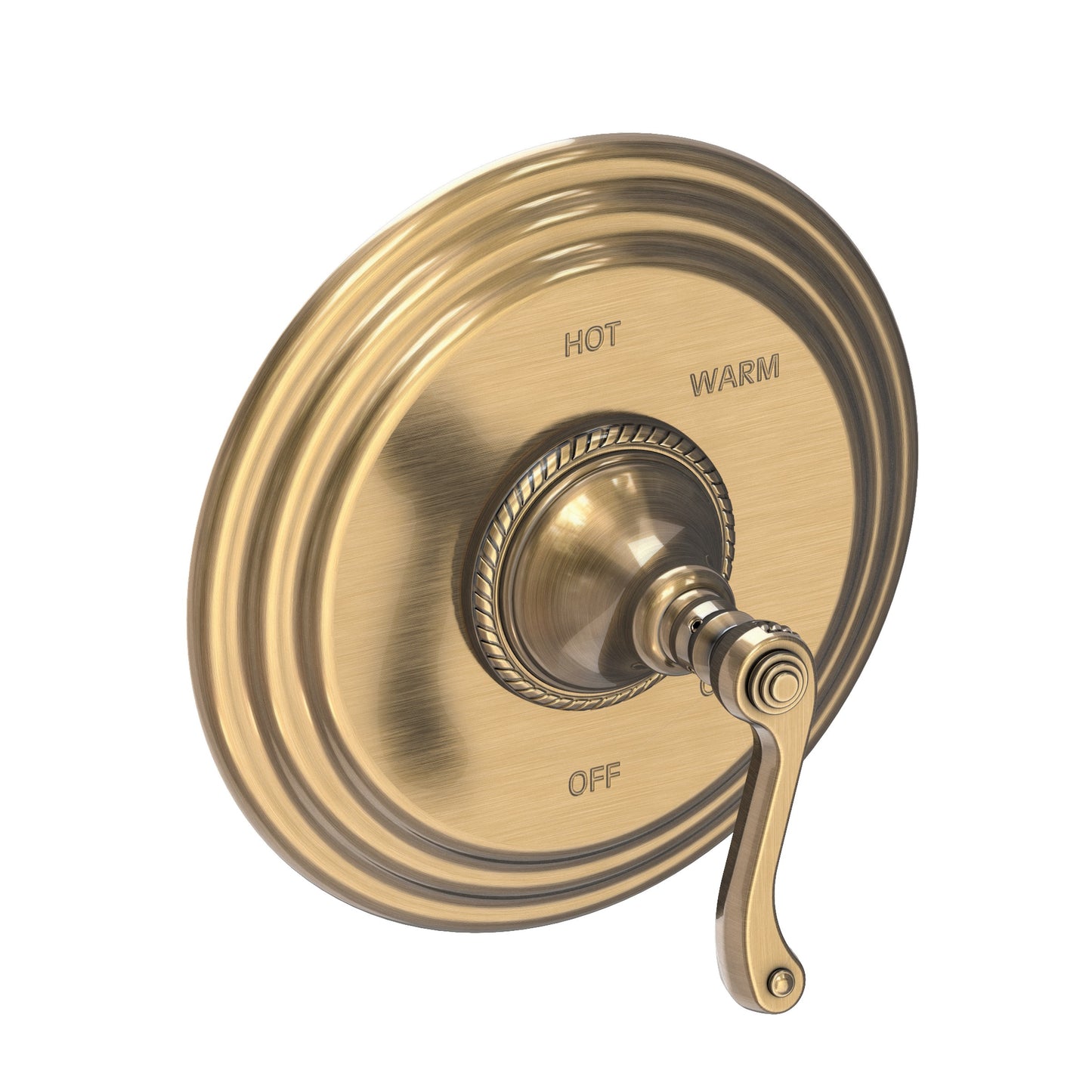 Newport Brass 4-984BP Amisa Balanced Pressure Shower Trim Plate With Handle. Less Showerhead, Arm And Flange.