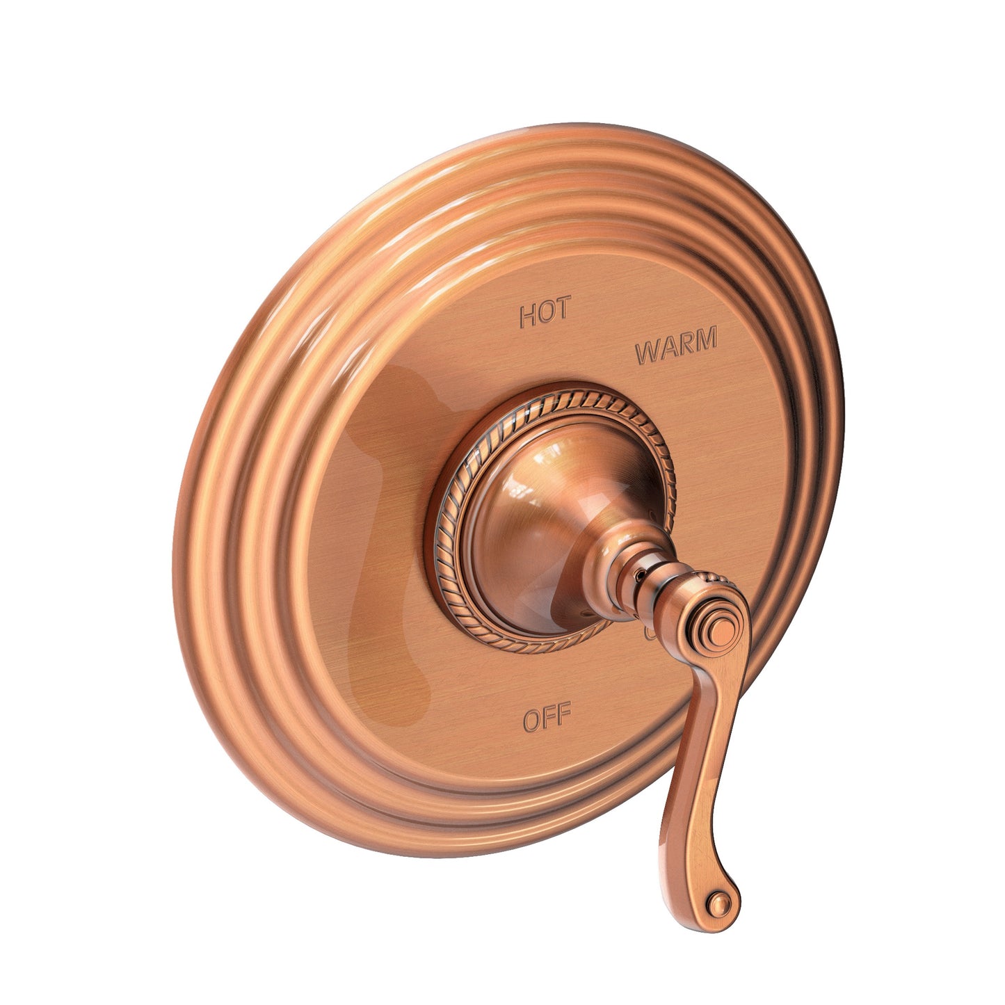 Newport Brass 4-984BP Amisa Balanced Pressure Shower Trim Plate With Handle. Less Showerhead, Arm And Flange.